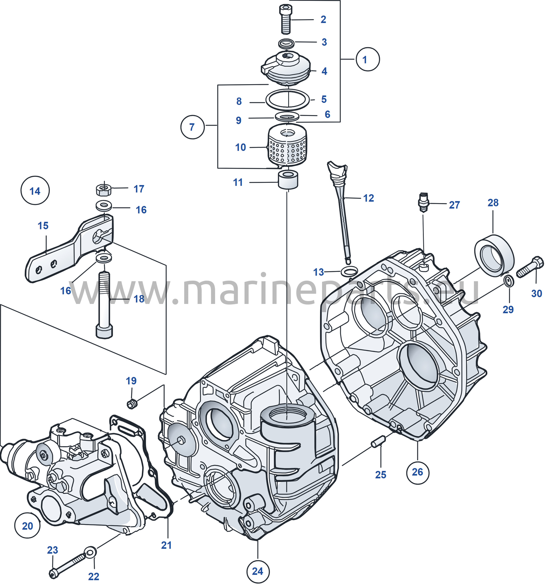 Reverse Gear  HS25A-B, HS25A-C