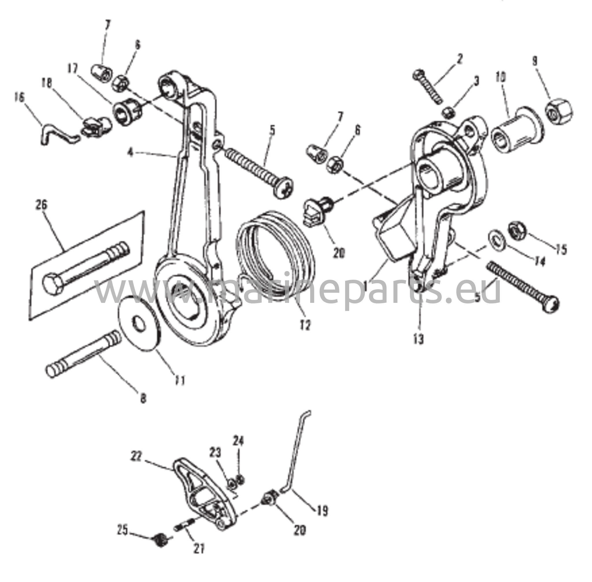 Throttle Lever and Linkage 