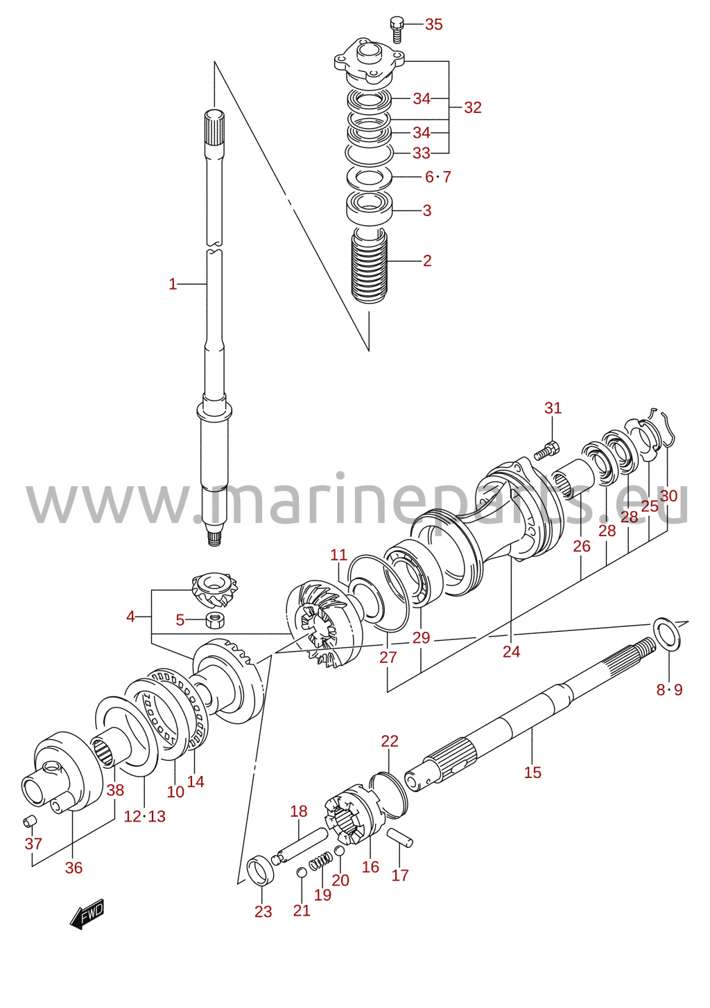 Transmission (DF140T)