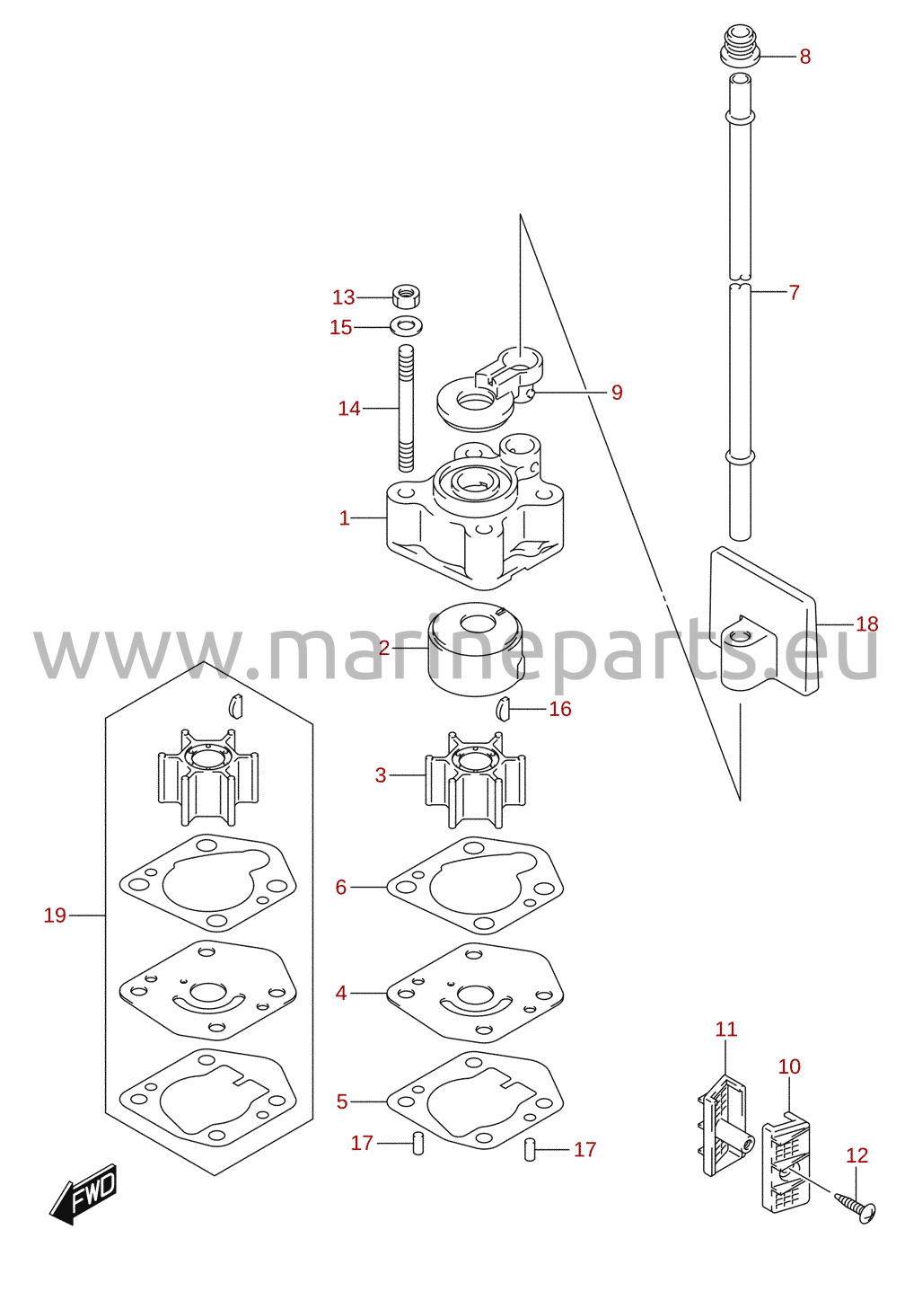 Vattenpump (DF20A)