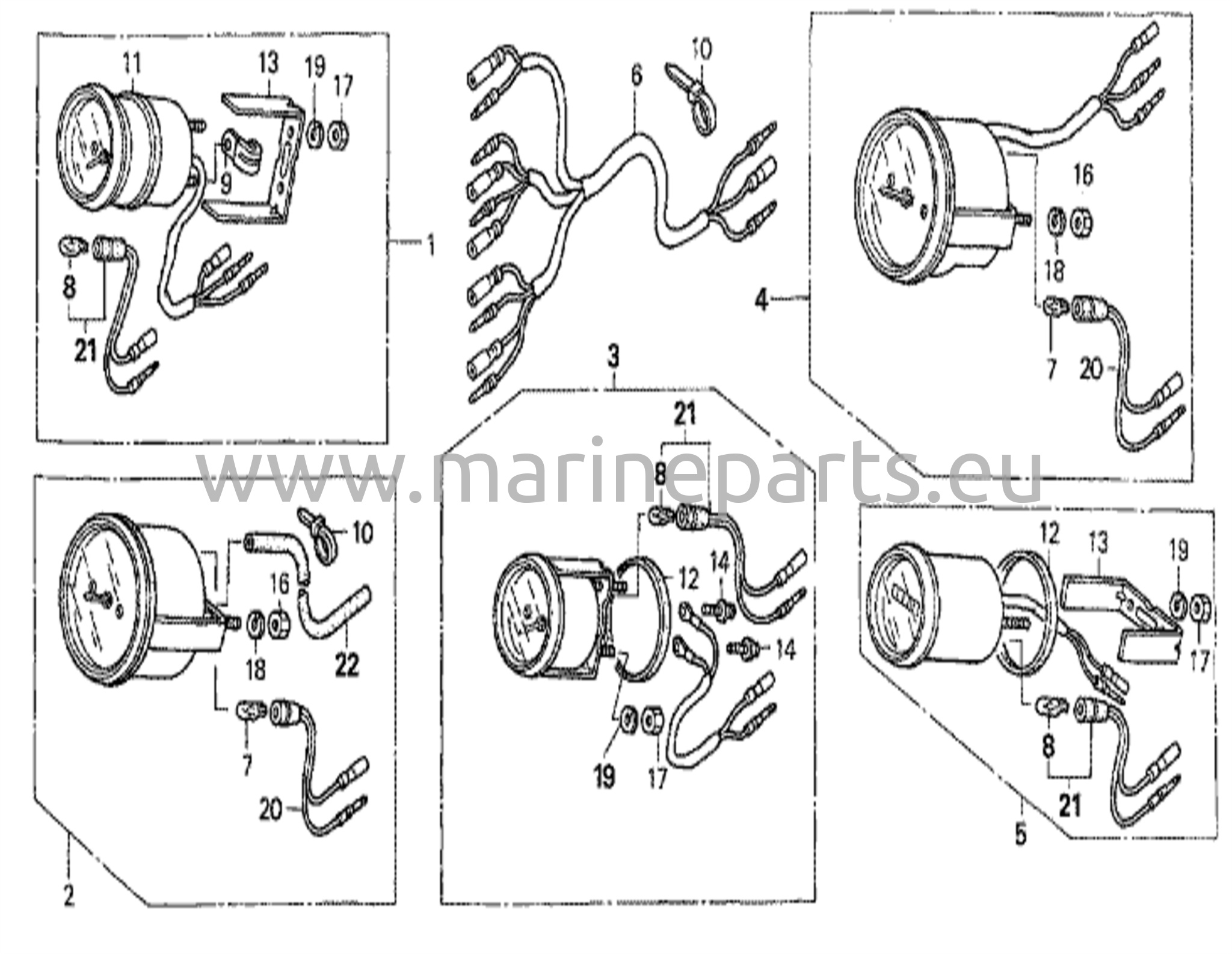 Kiirusemõõdiku komplekt