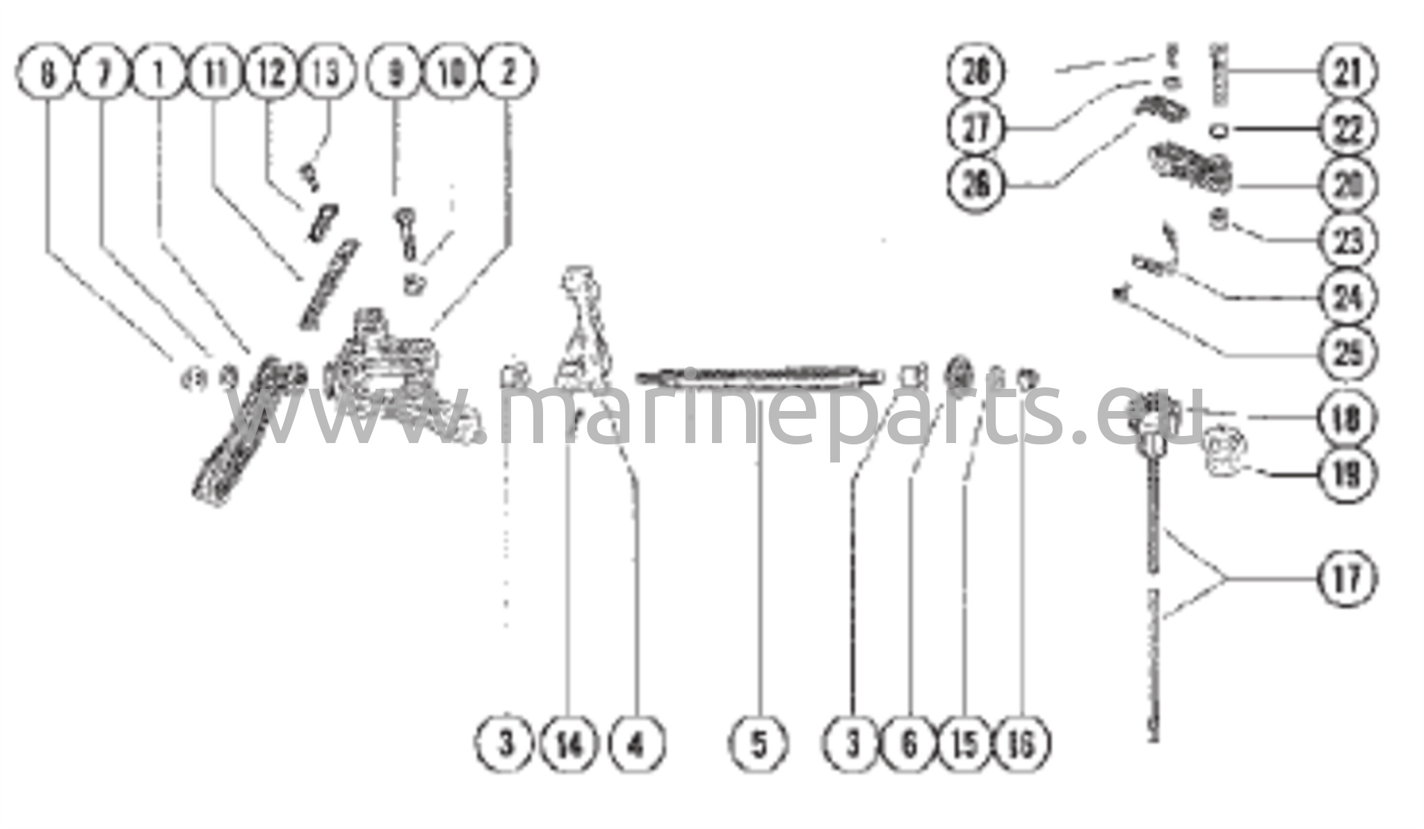 Vaihteenvalitsimen ohjausmekanismi