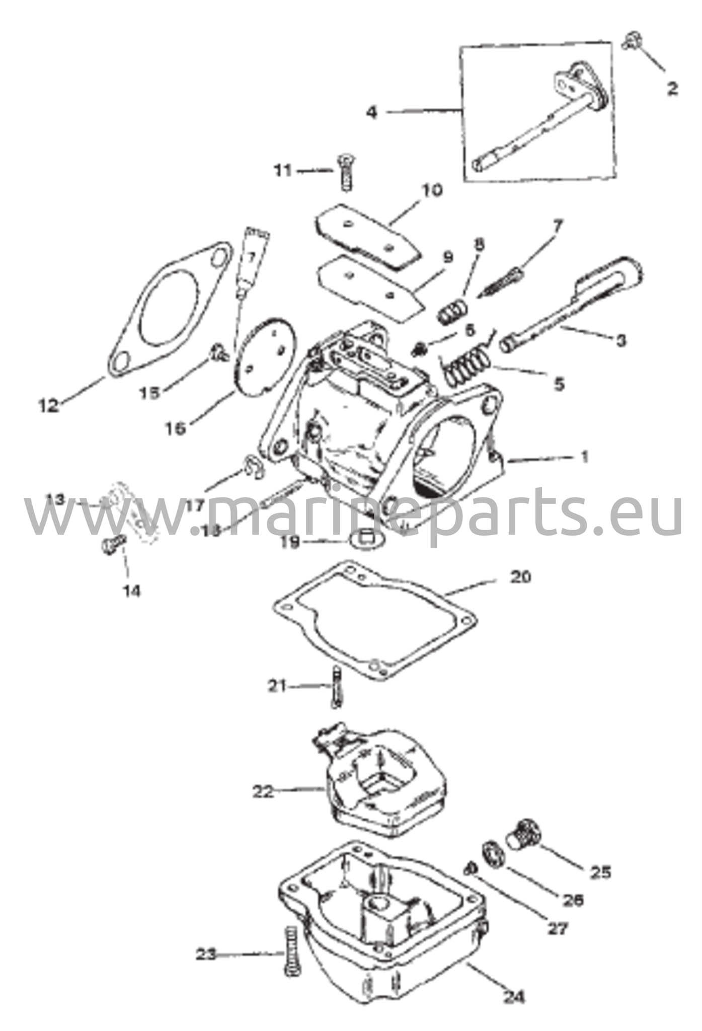 Carburetor (WME-26 / 27 / 28 / 28 / 43 / 44 / 45) 