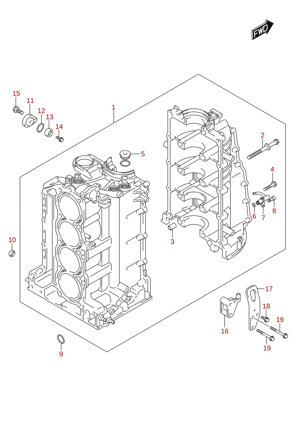 Cylinder block