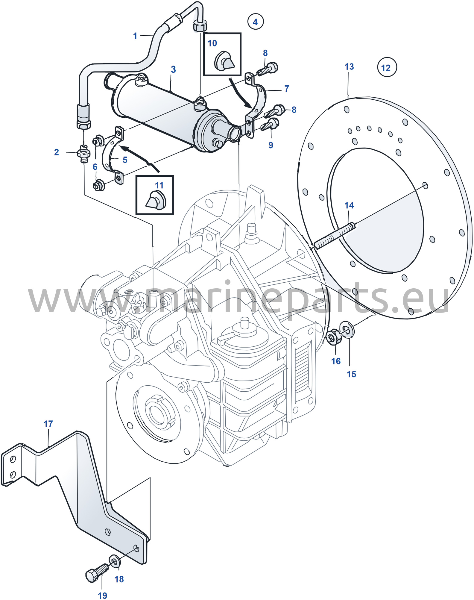 Connecting Components for HS45A-A