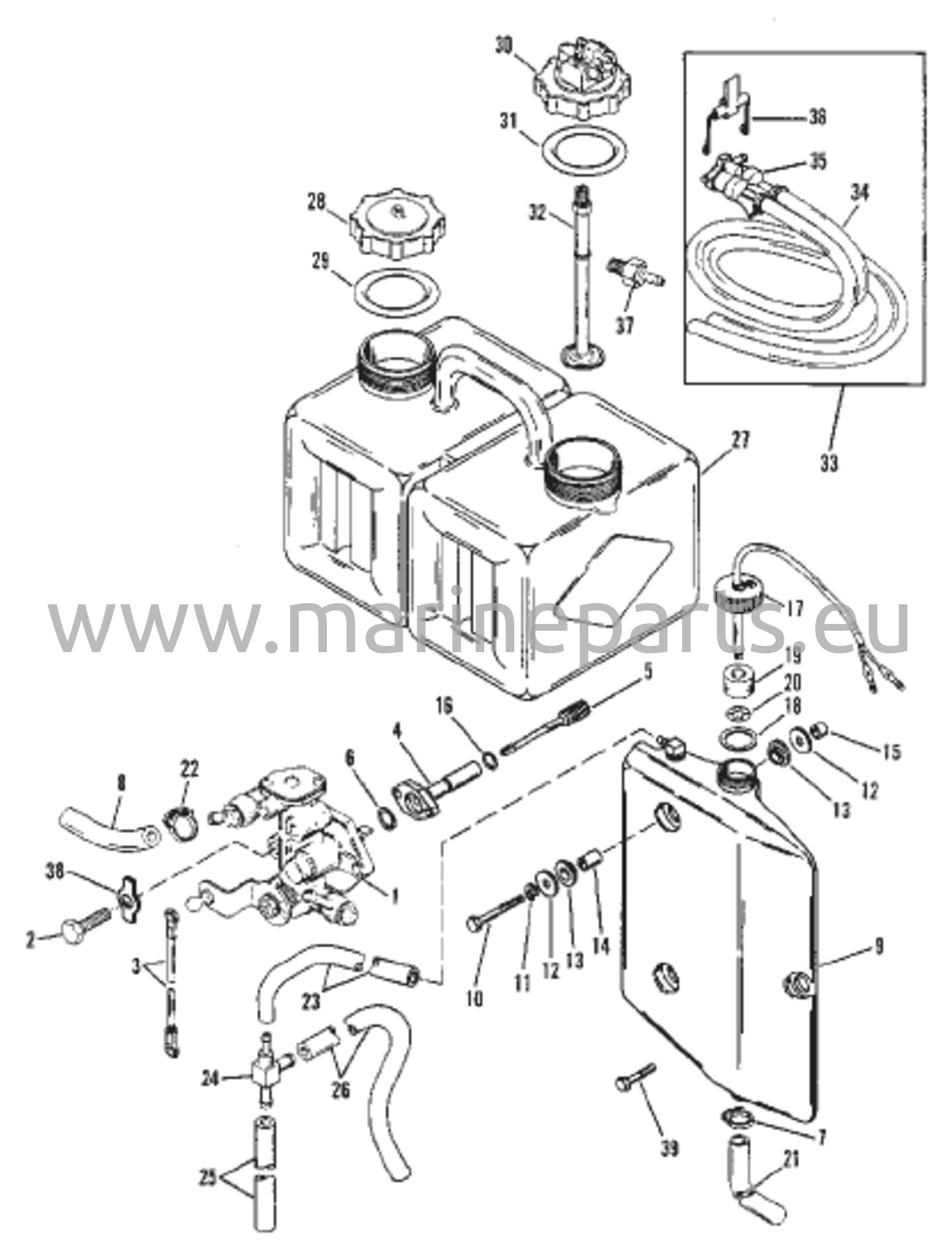 Öljyruiskutuskomponentit