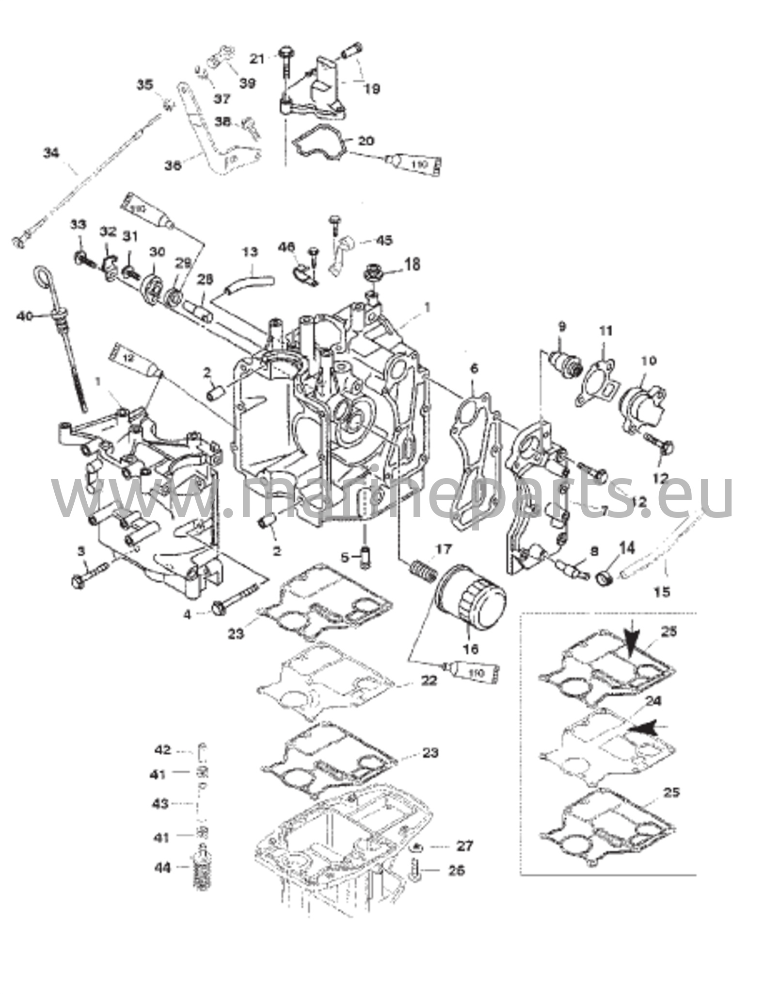 Sylinterilohko ja kannet
