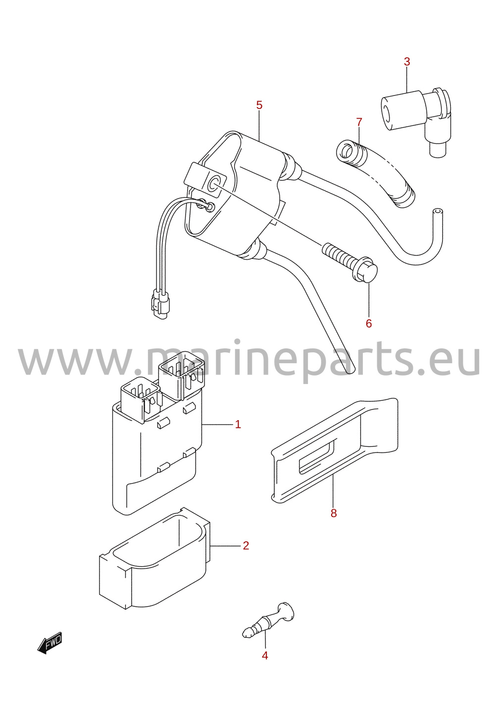 Ignition coil (2005–2011)