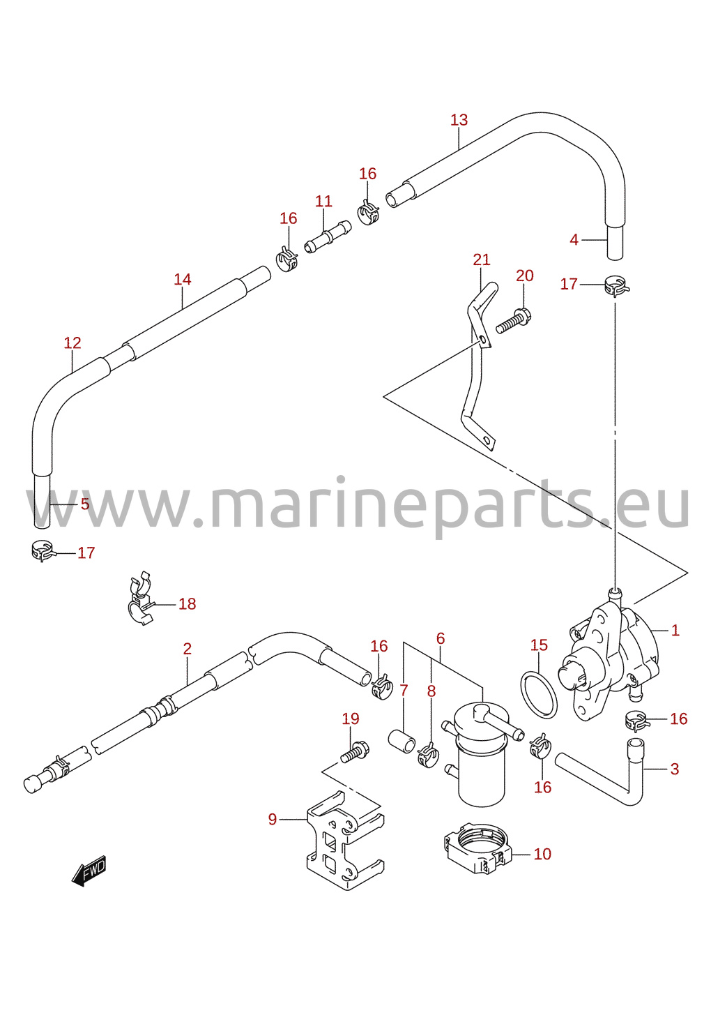 Fuel pump (2010–2011)