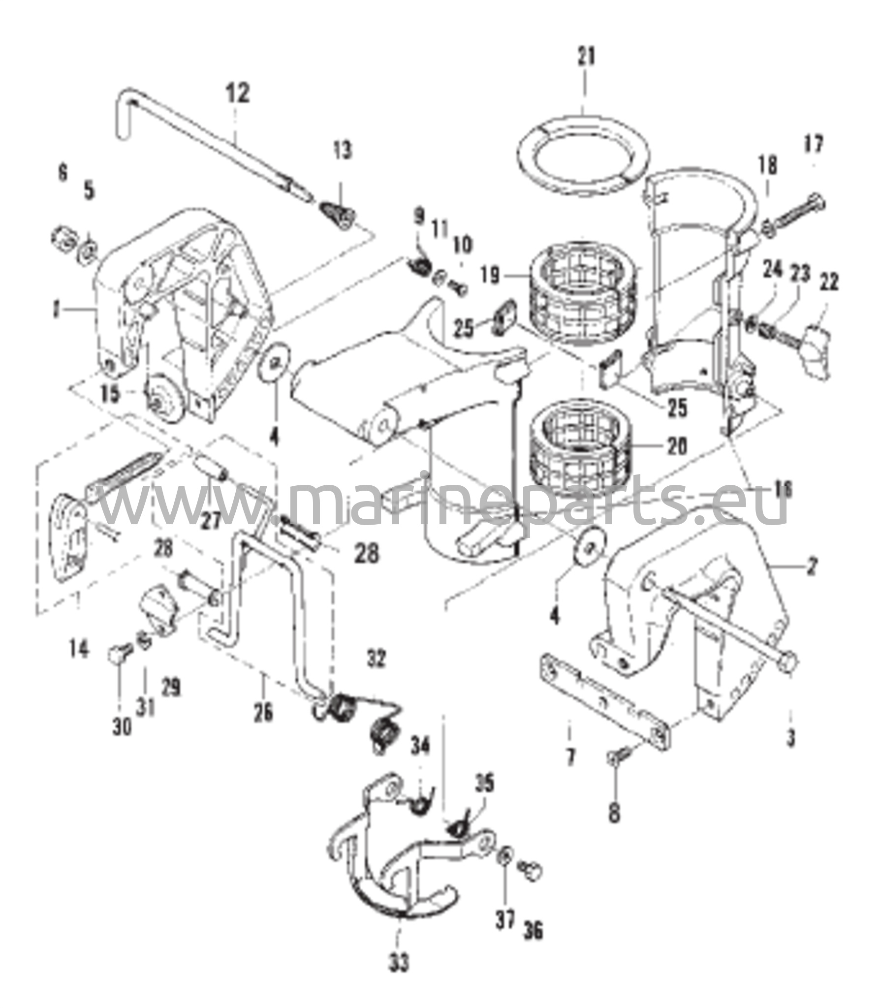 Clamp And Swivel Brackets 