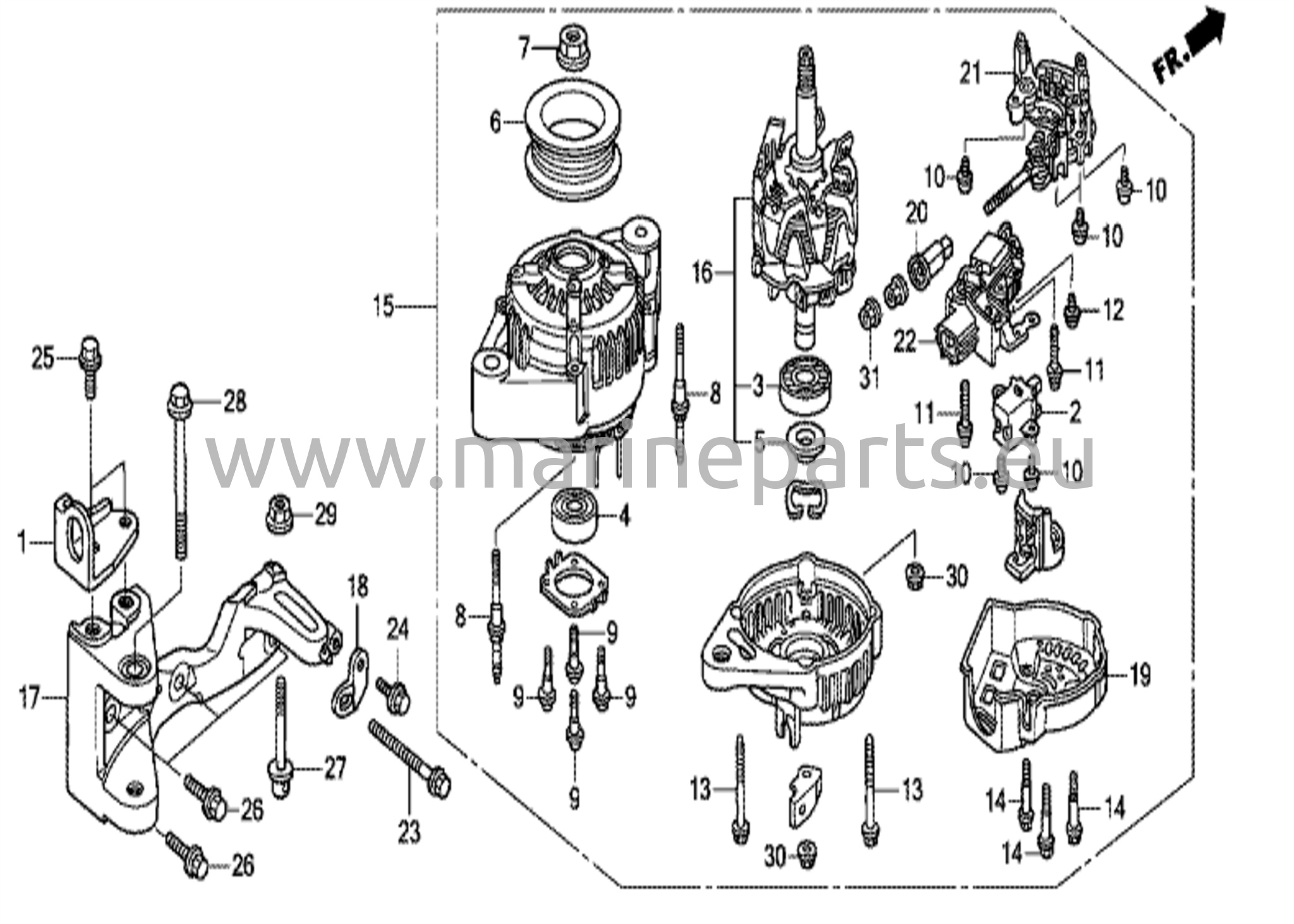 A.C Generator (växelströmsgenerator)