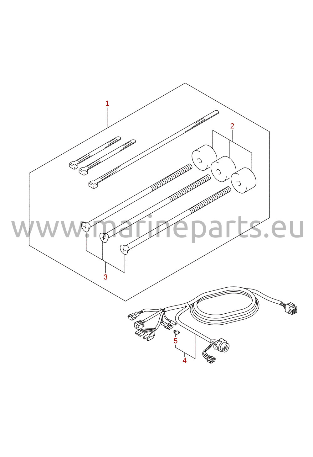 Remote control (DF115AST) (optional)