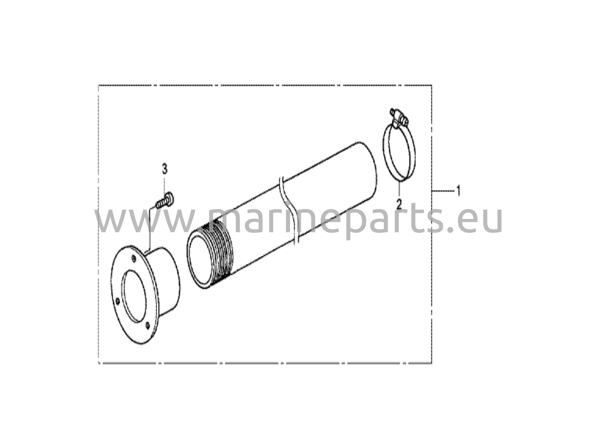 Sats med riggningsslangar