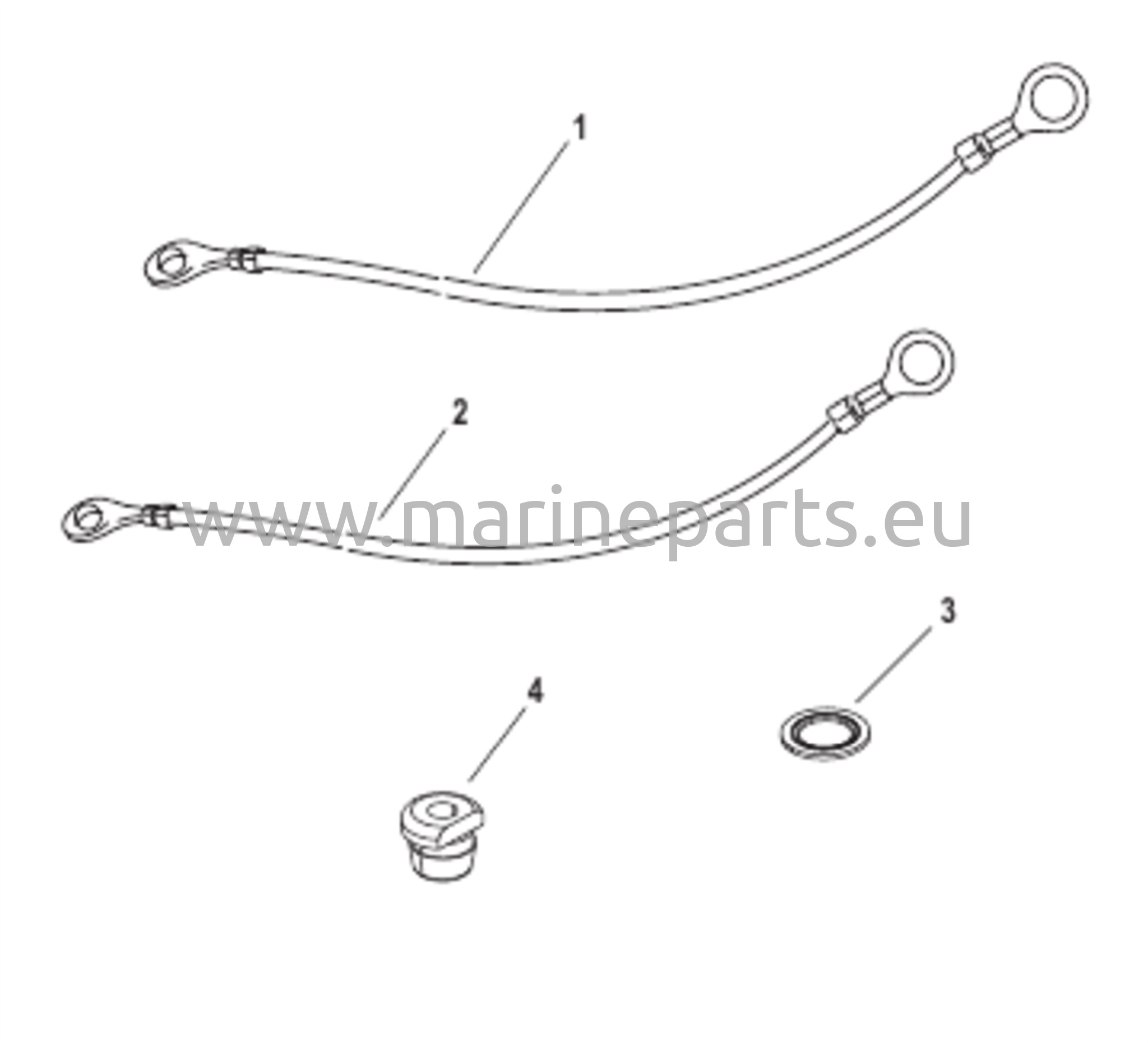 Maadoituskaapelikompletti (899712A01)