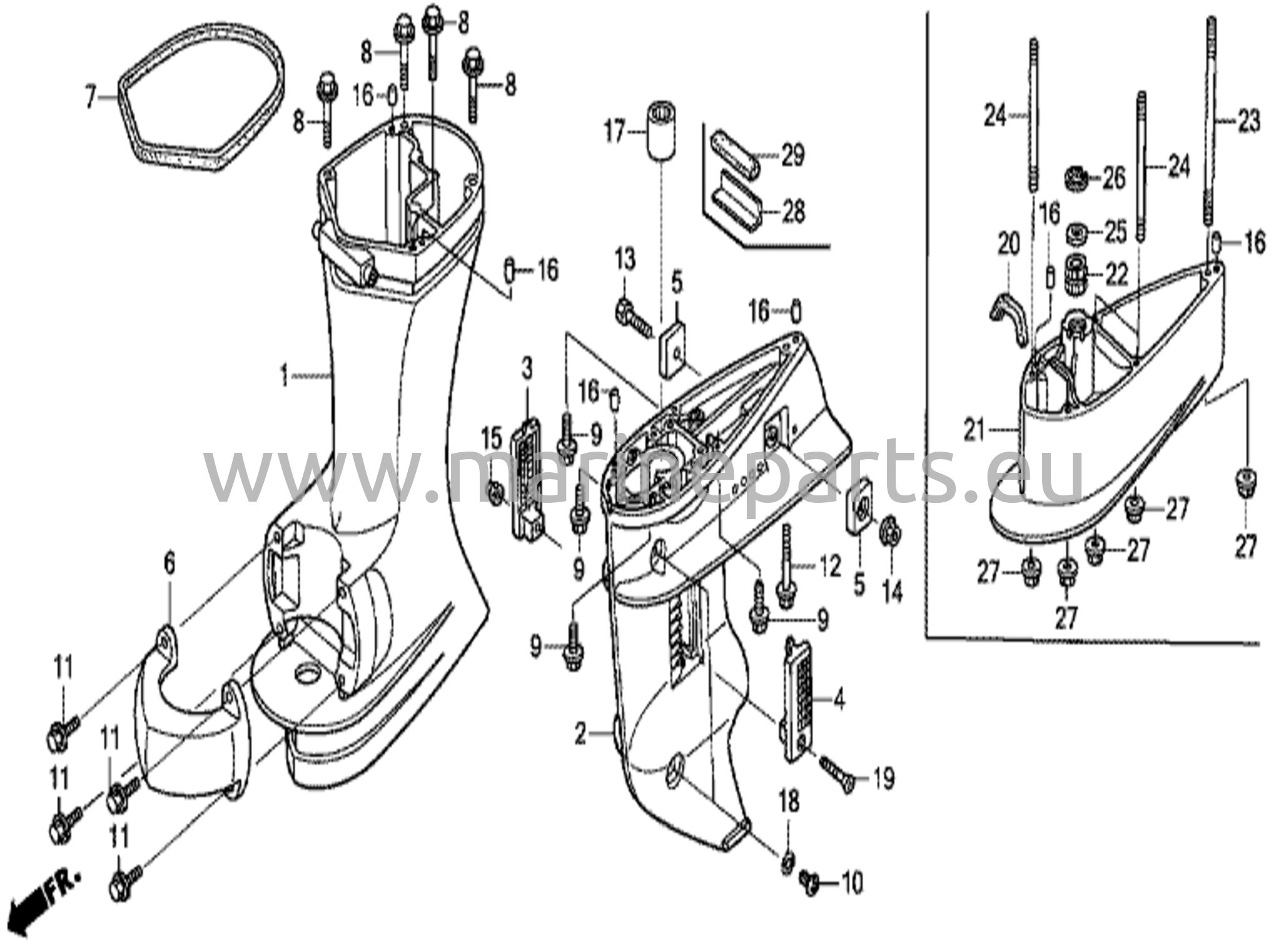 Växelhus/förlängningshus