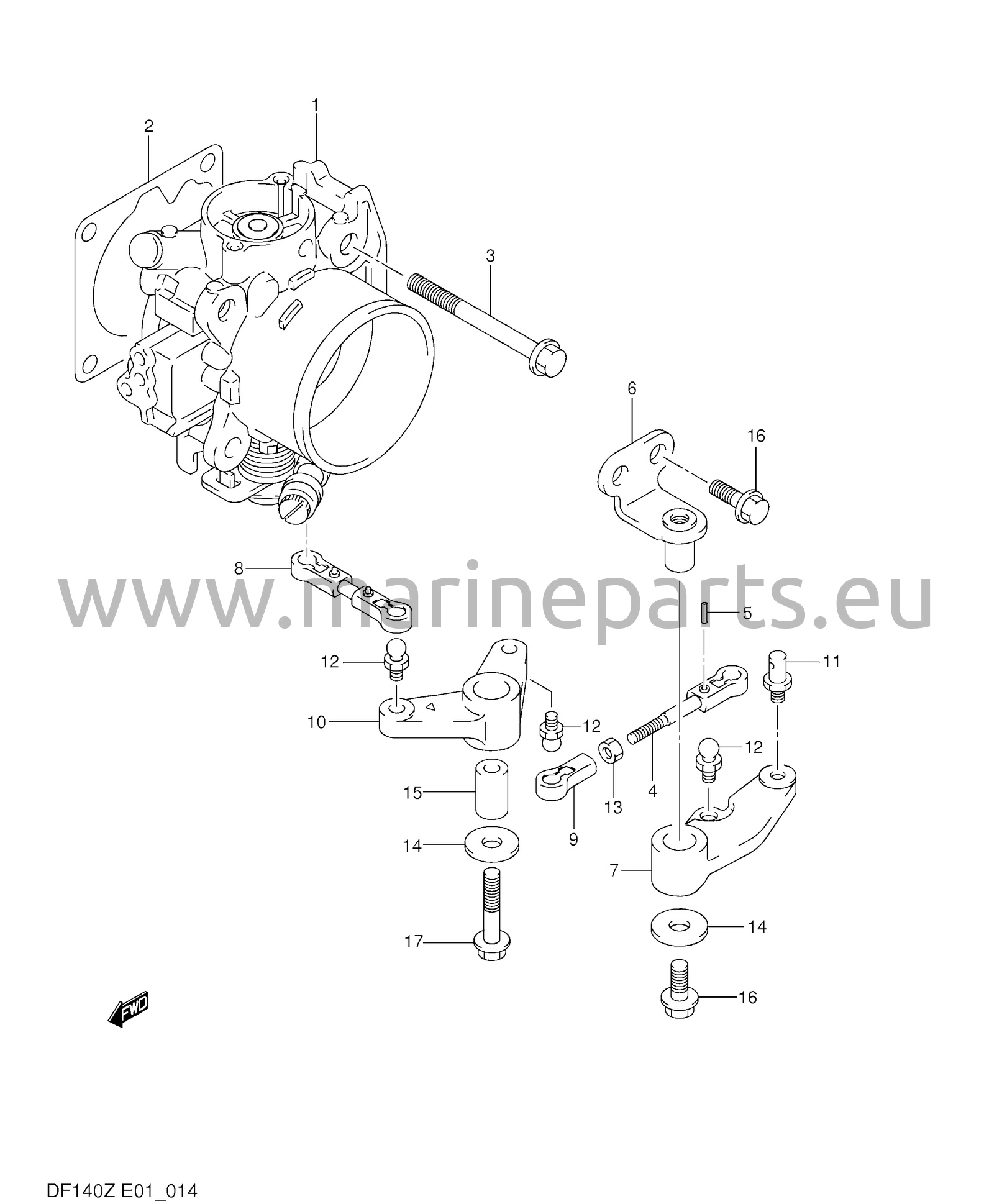 Throttle body