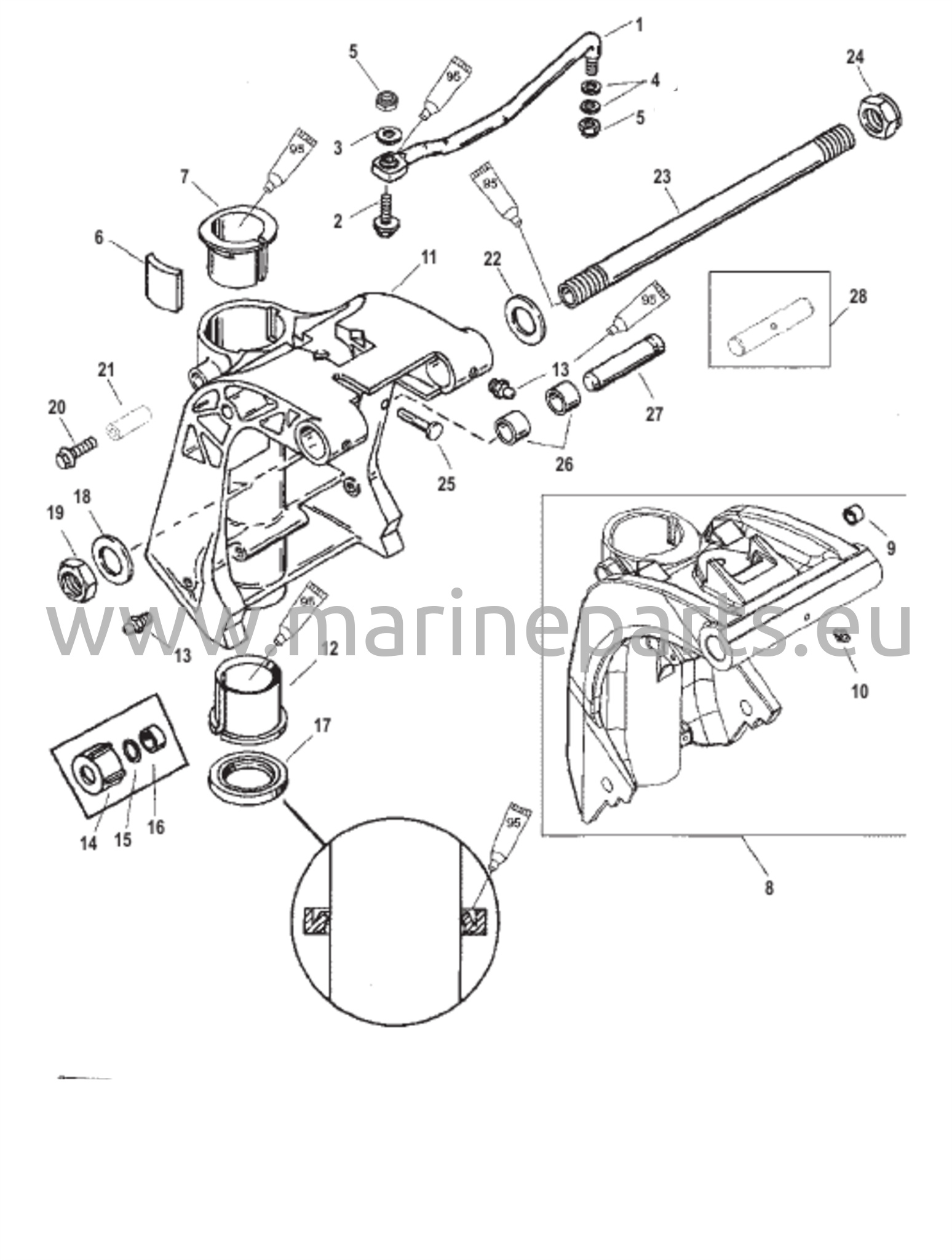 Kääntyvä kiinnike