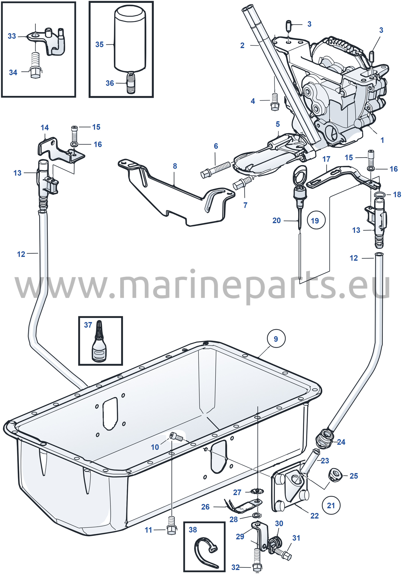 Määrdesüsteem. SN2004027000-