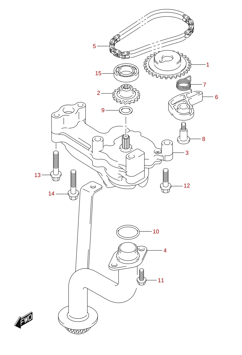 Oljepump (DF325A)