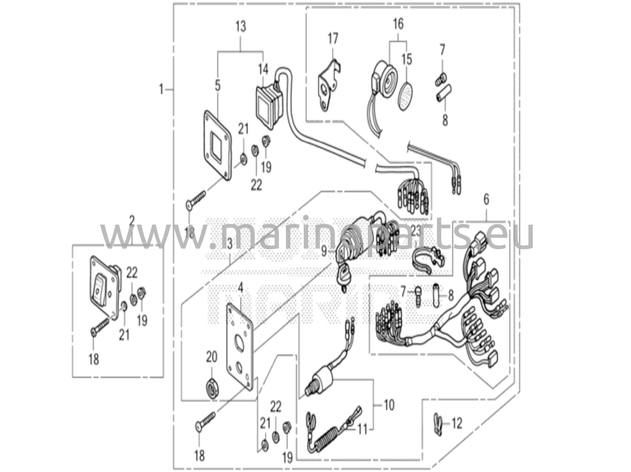 Kytkinpaneelin sarja (1) (mekaaninen)