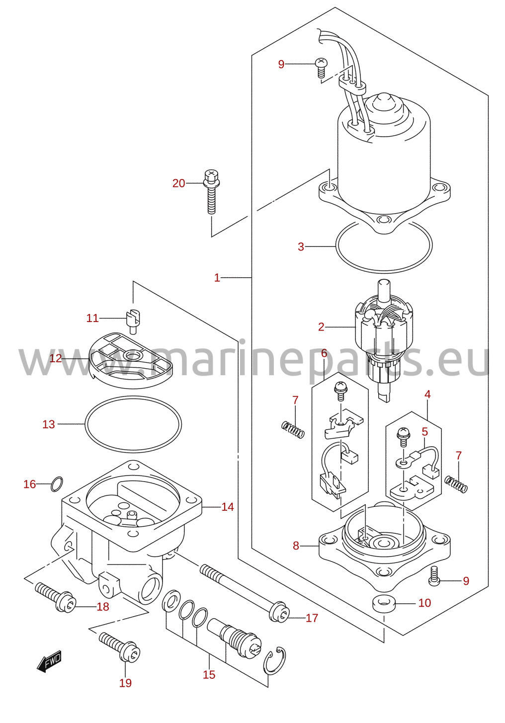 PTT motor