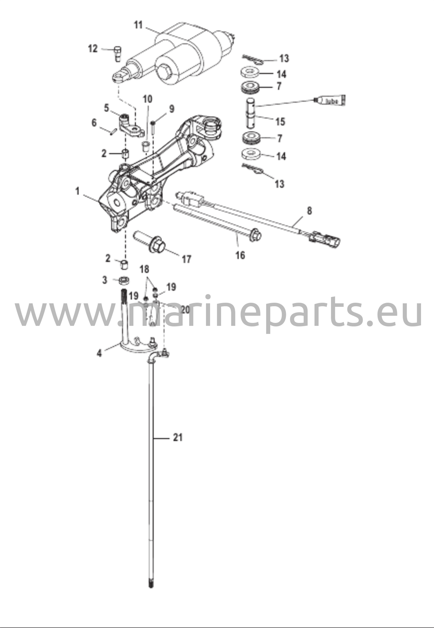 Ylemmät vaihteenvaihtokomponentit