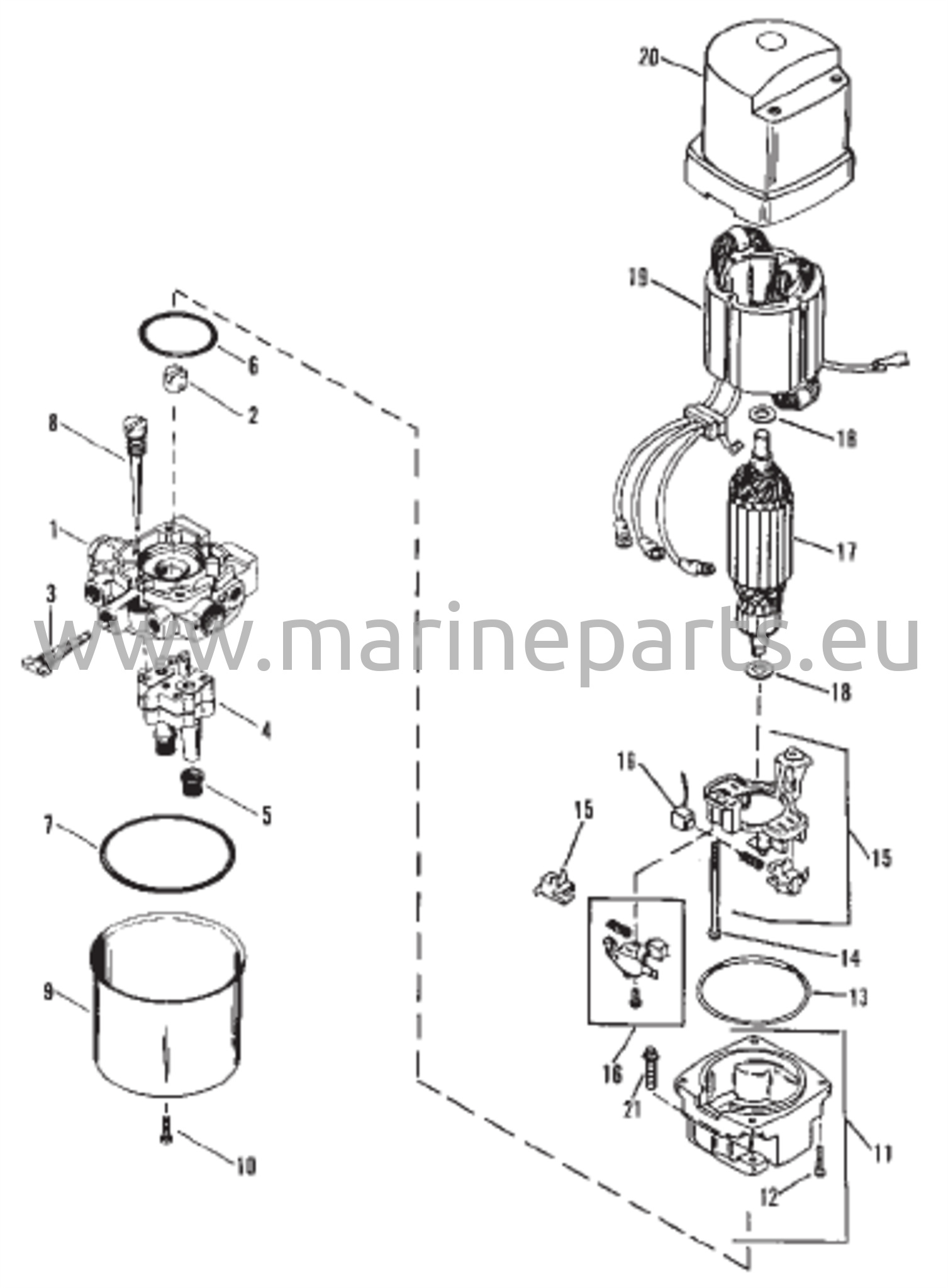 Hydraulipumppu (Malli II)