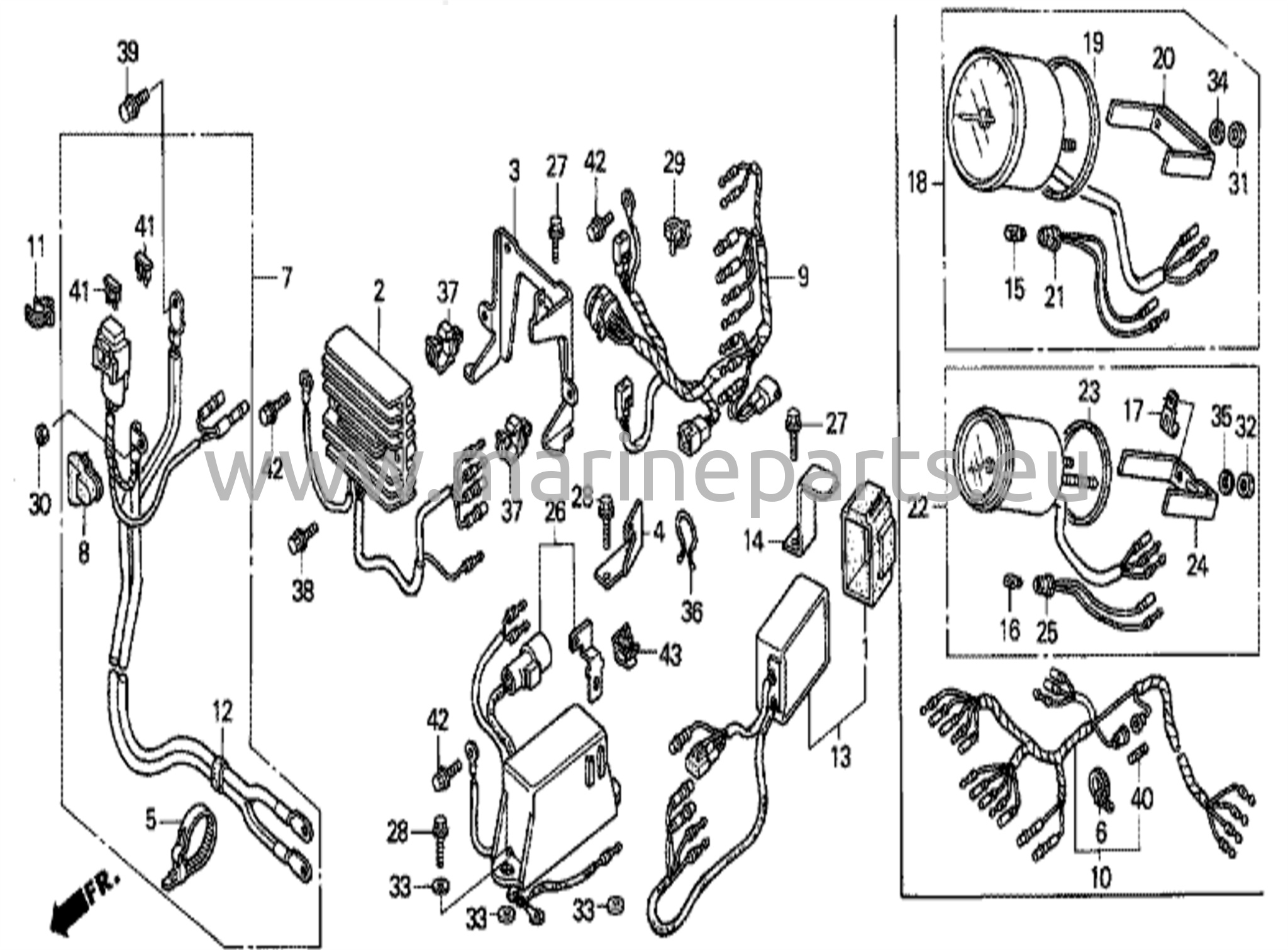Regulator & Starter cable