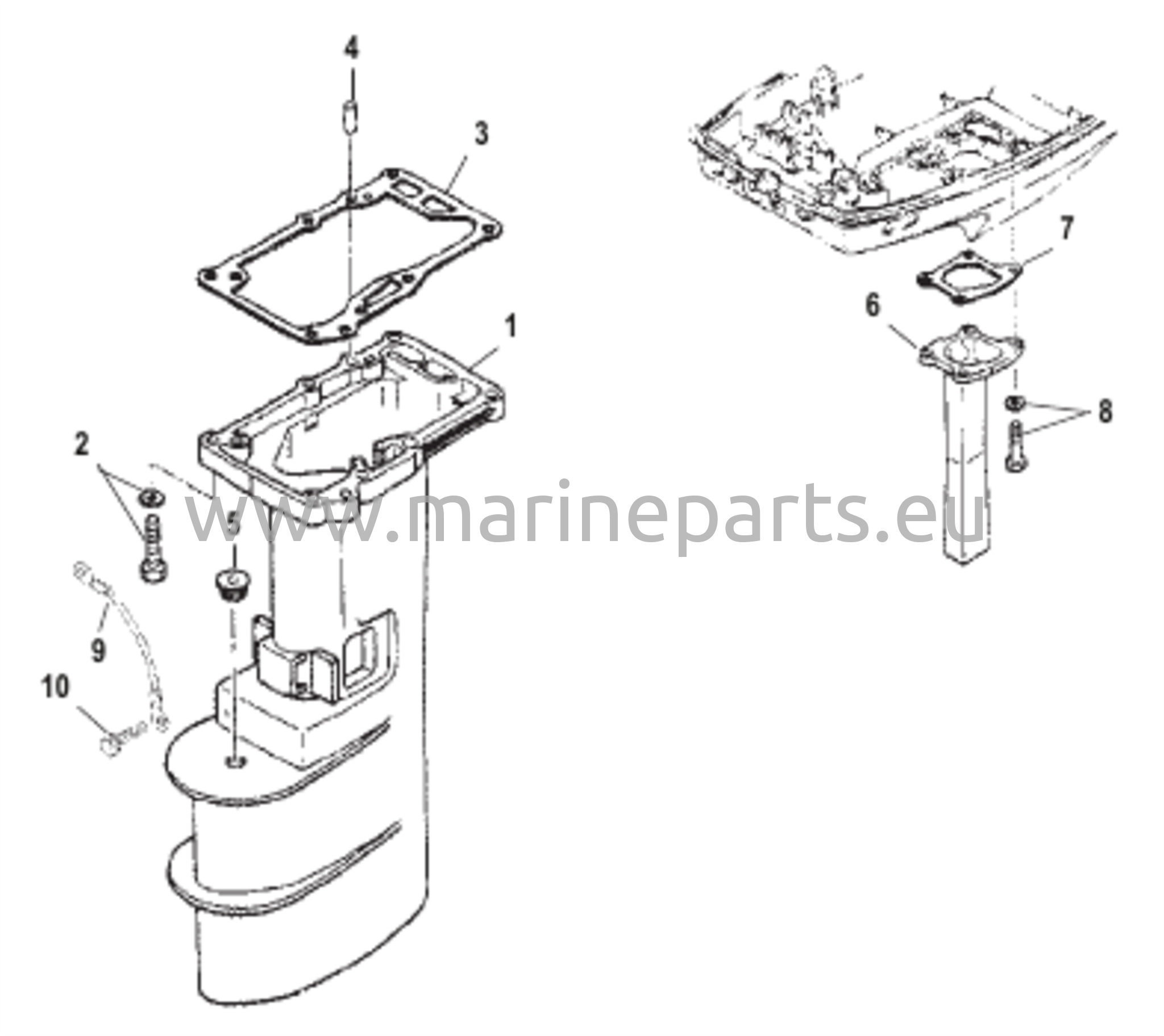 Voimansiirron akselikotelo
