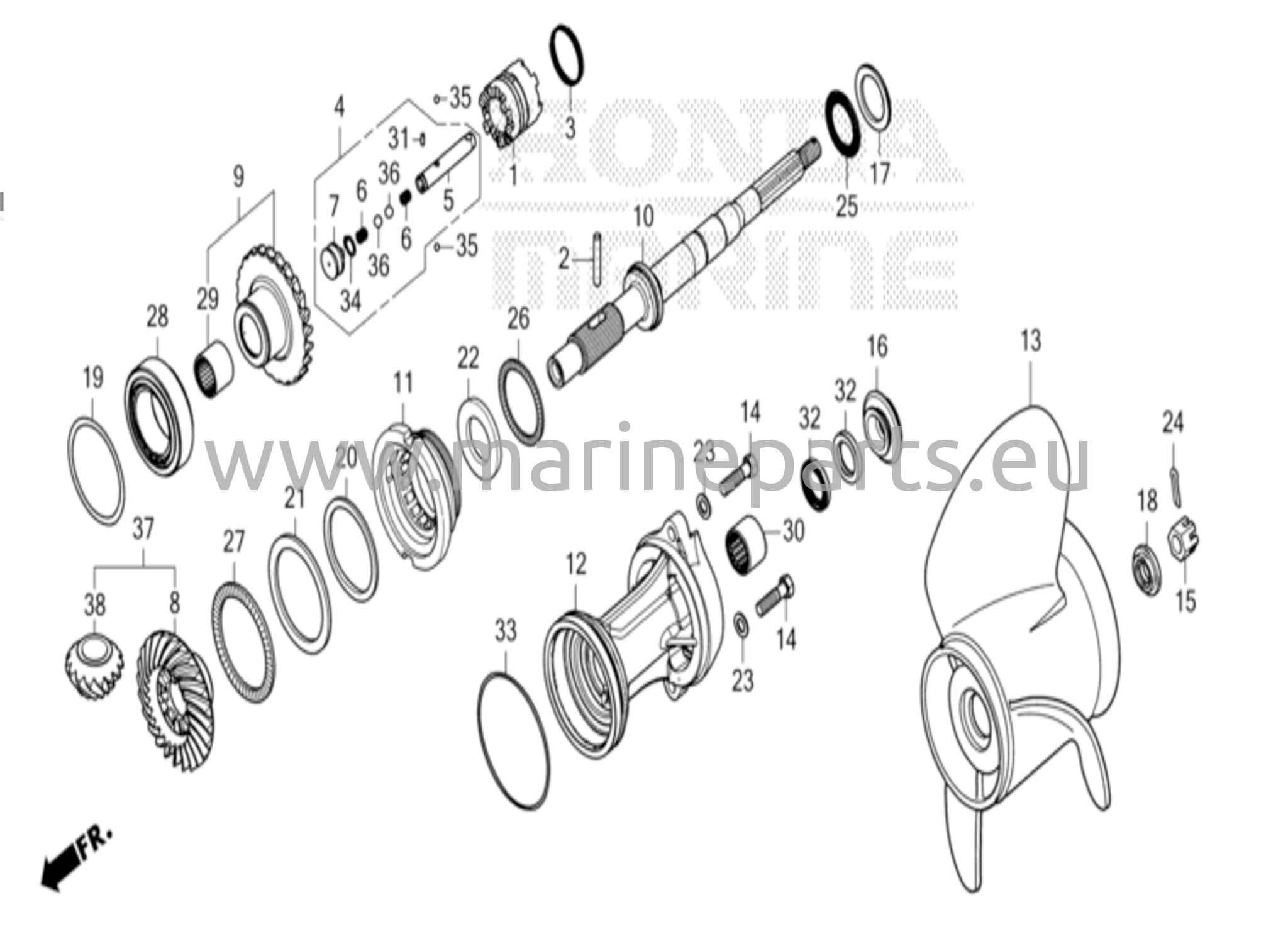 Propelleraxel (motrotation)