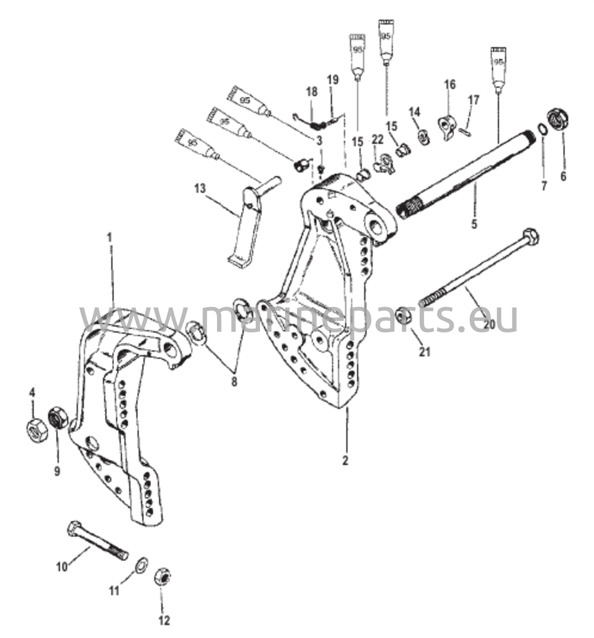 Peräpeilitelineet (S/N-0G589999 ja sitä alemmat)