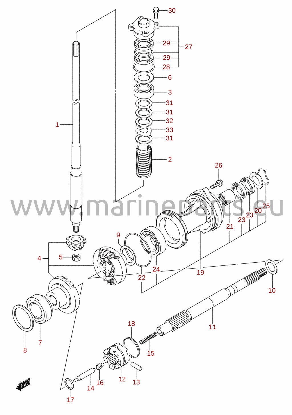 Transmission (DF60AVT, DF60AVTH)