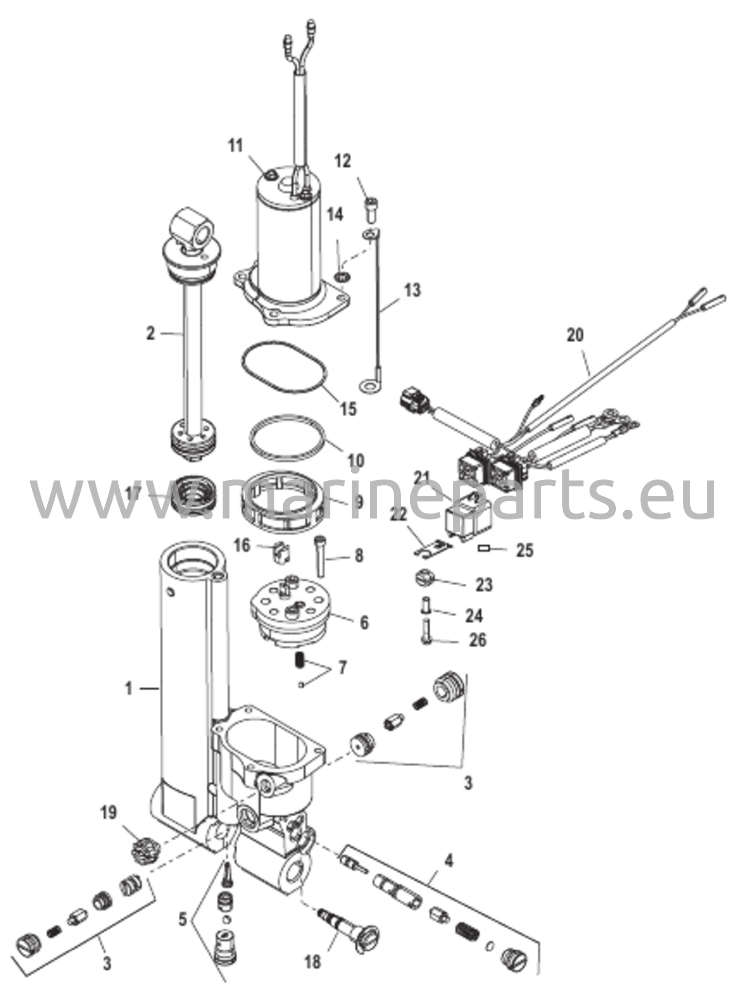 Voimansiirron kallistusjärjestelmä