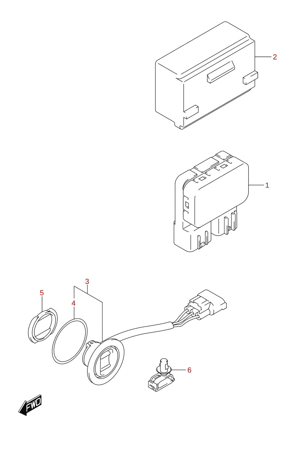 PTT-kontakt (DF25AT, DF30AT)