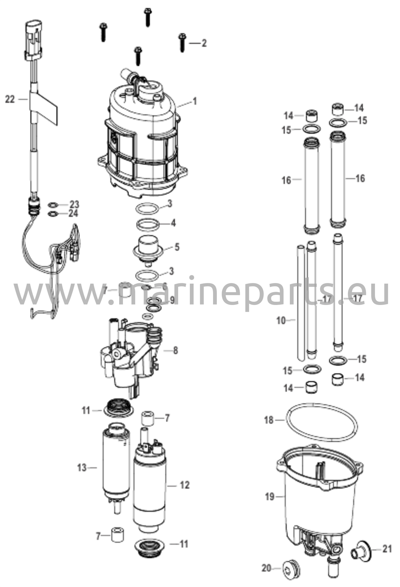 Polttoaineen syöttömoduuli