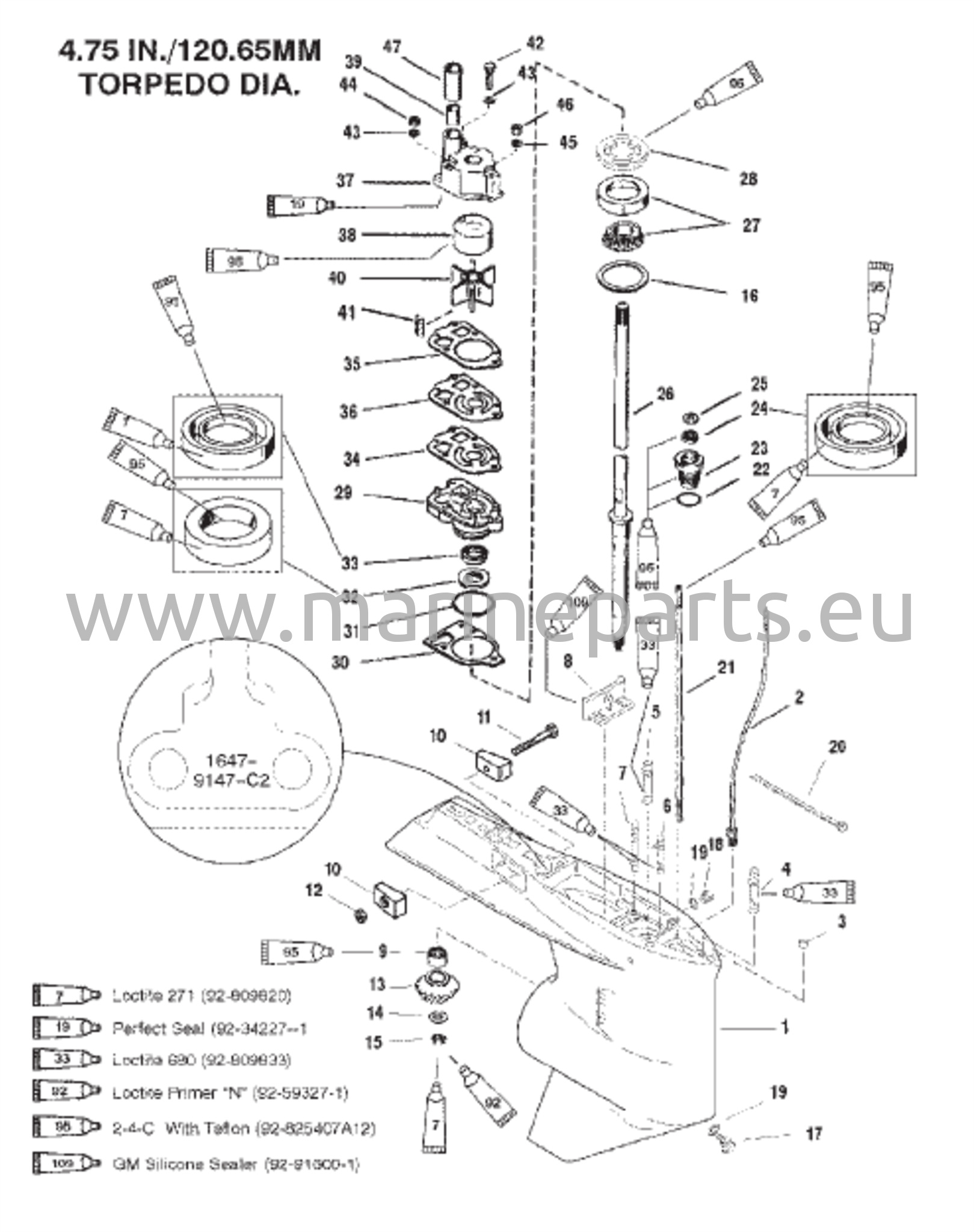 Vaihteiston kotelo (voimansiirtoakseli - vakio - sarjanumero 0G438000 ja siitä eteenpäin)