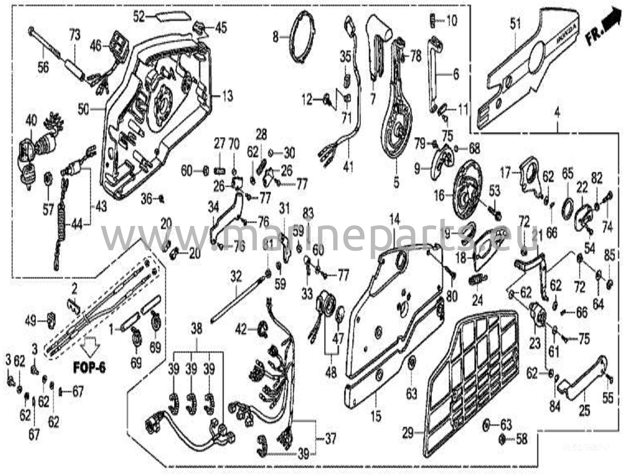 Fjärrkontroll (hi-lex) (handtagskåpa = grå)