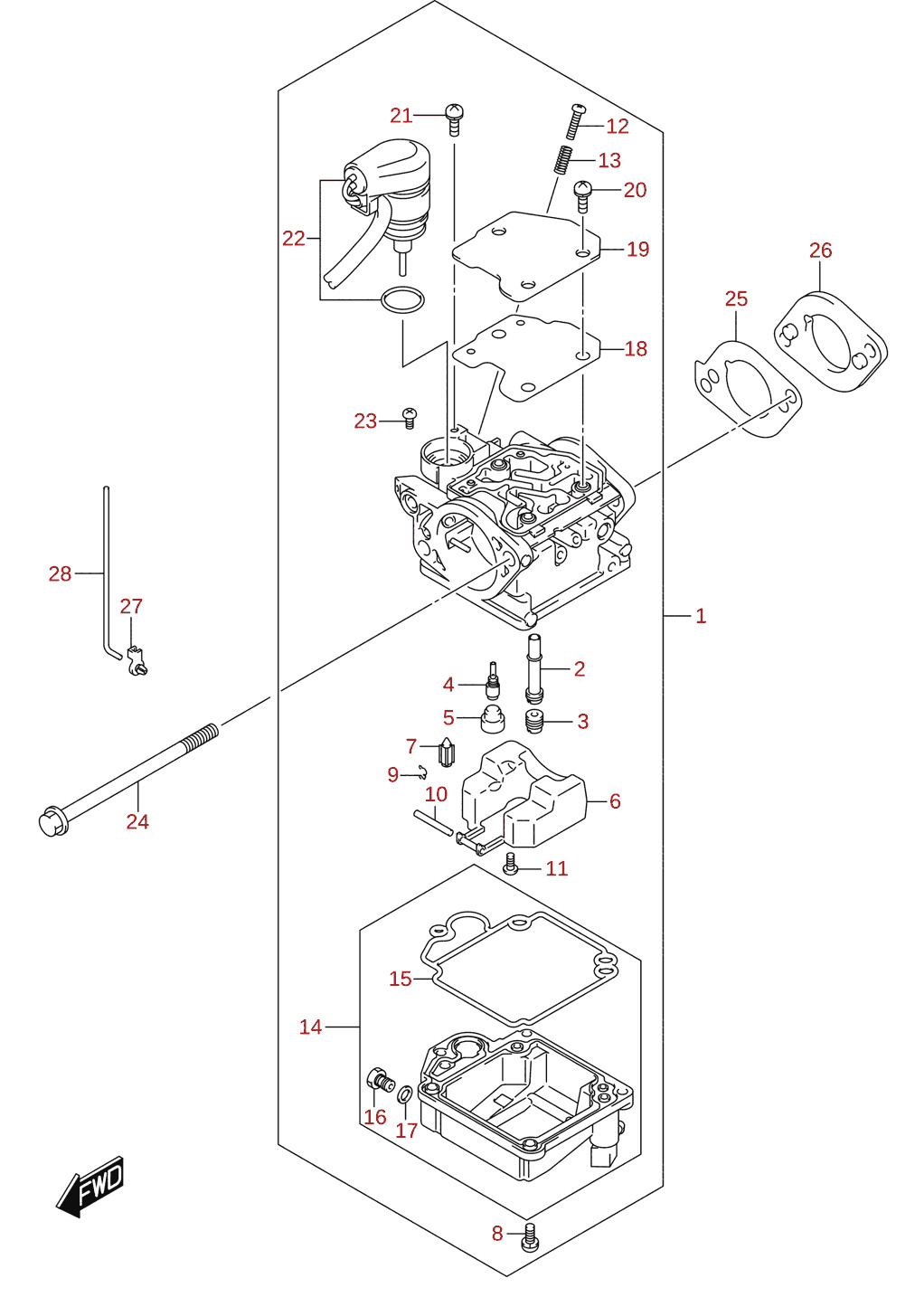 Karburaator (DF8AR)