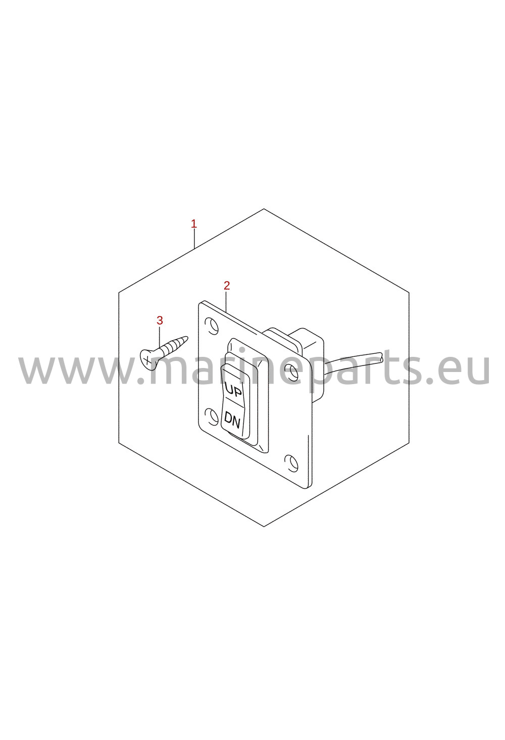 Interrupteur (DF150TG, DF150ZG, DF175TG, DF175ZG) (en option)