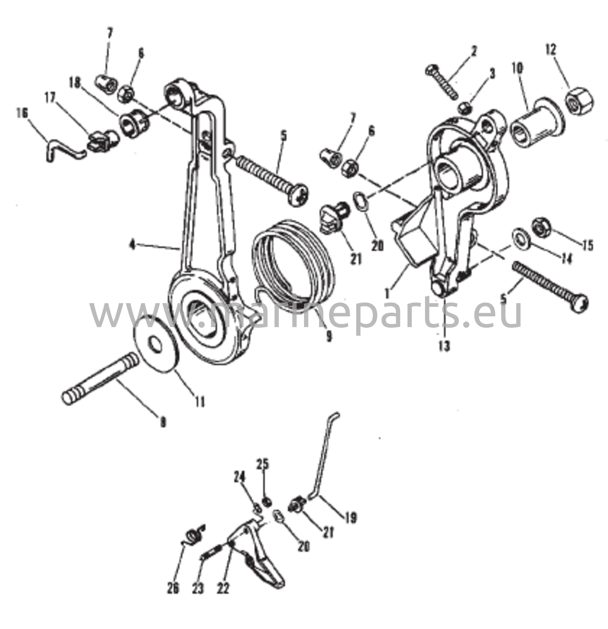 Kaasukahva ja liitosmekanismi