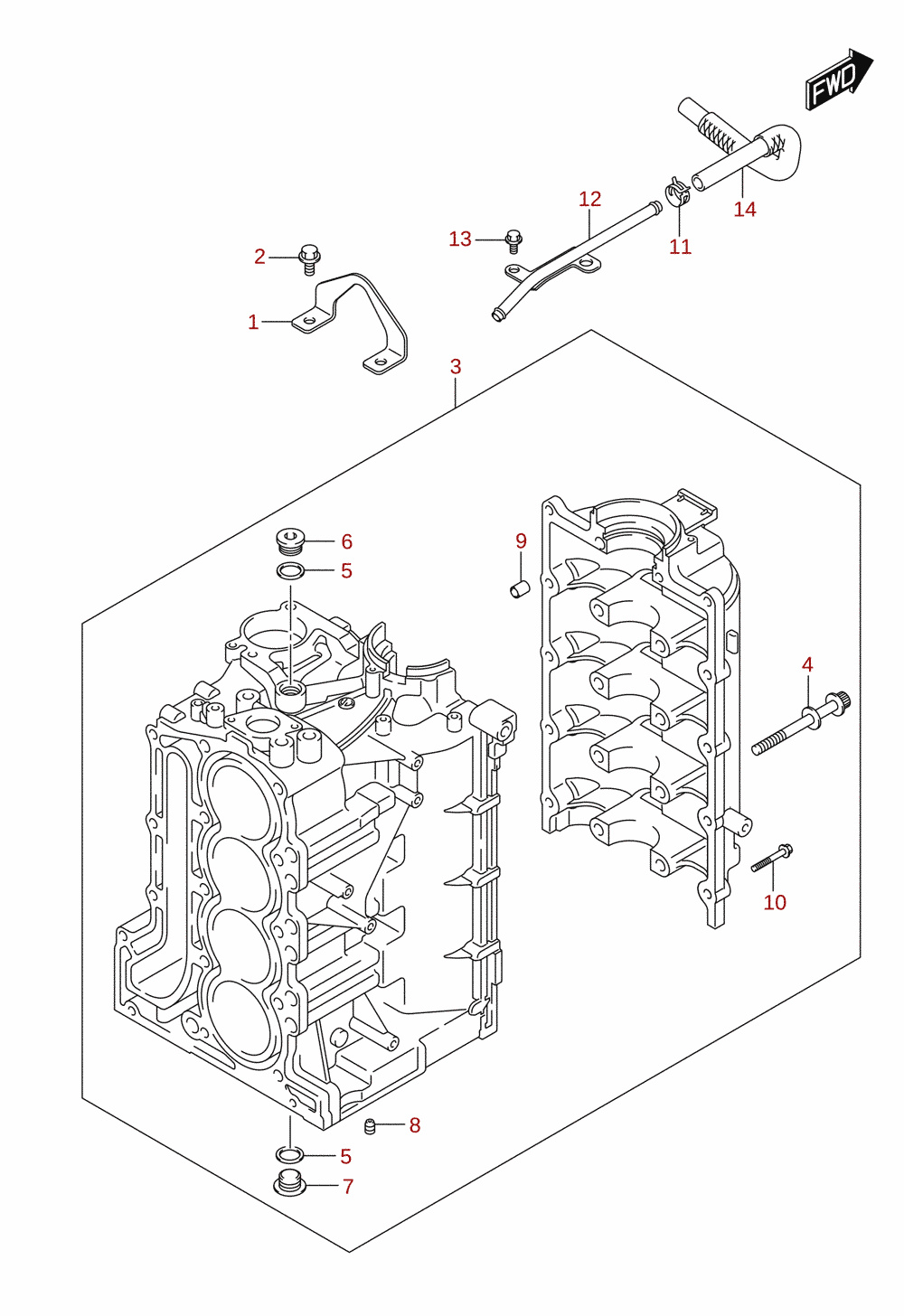 Cylinder block