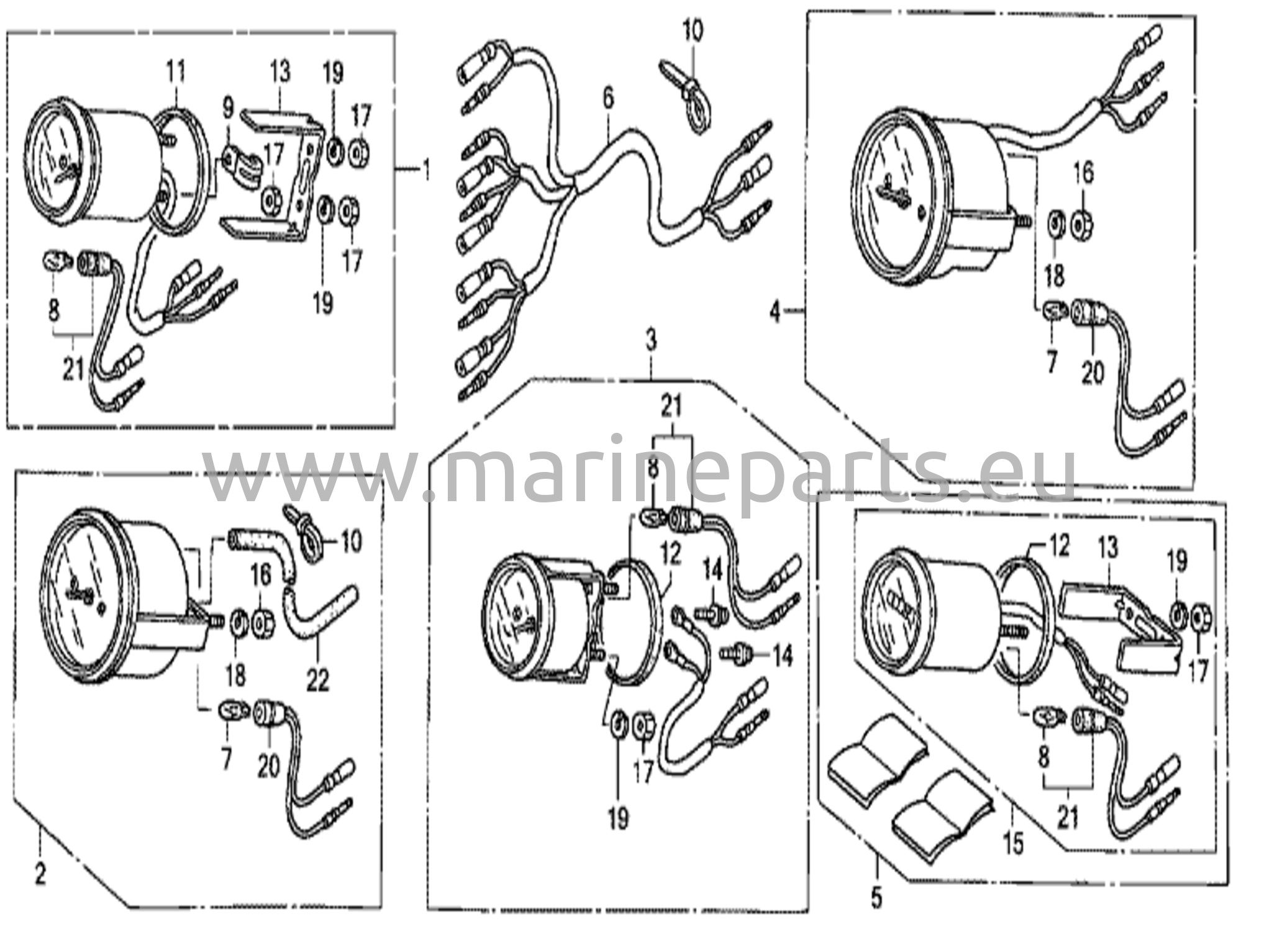 Meter kit/meter harness