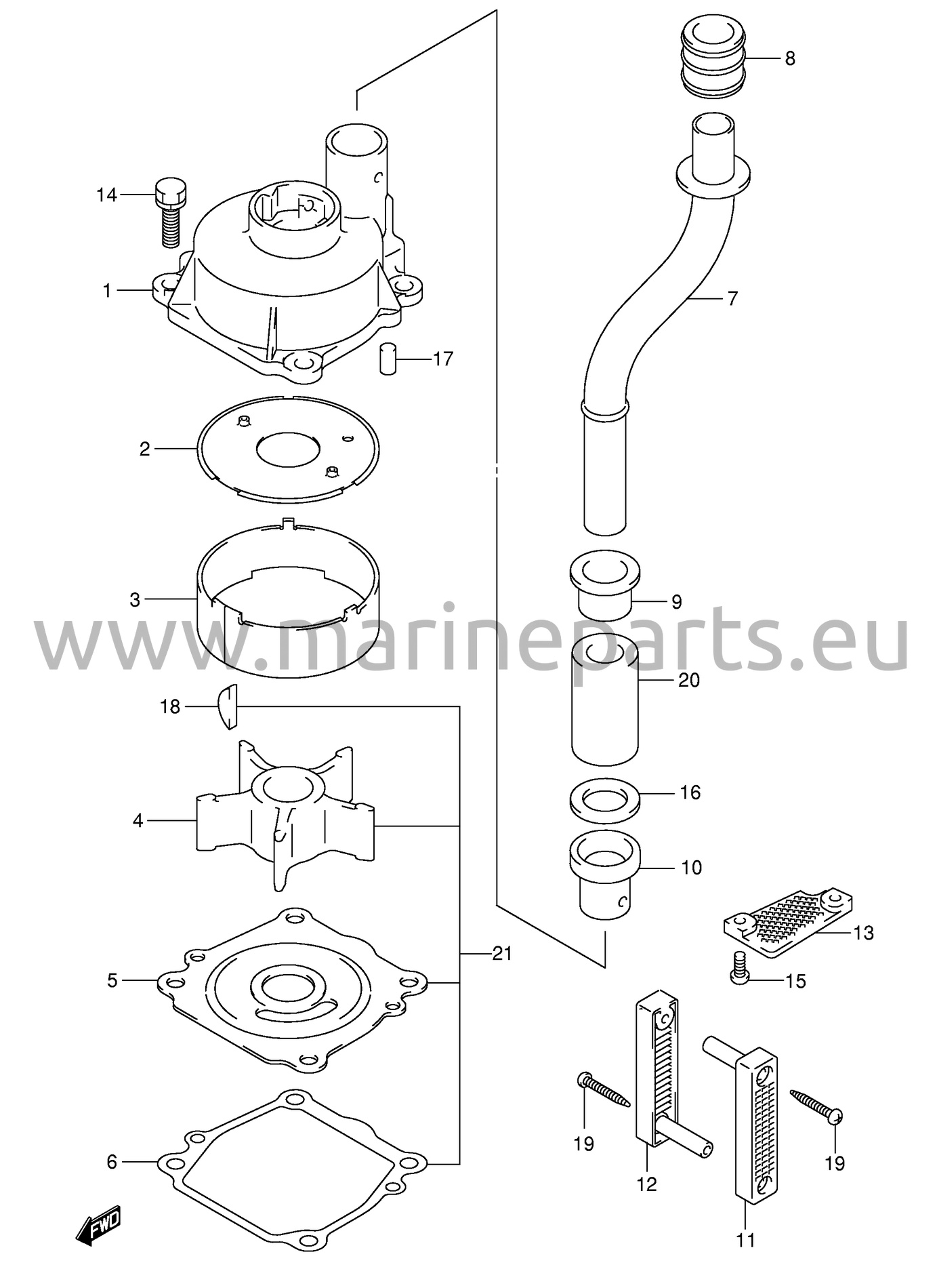 Vattenpump