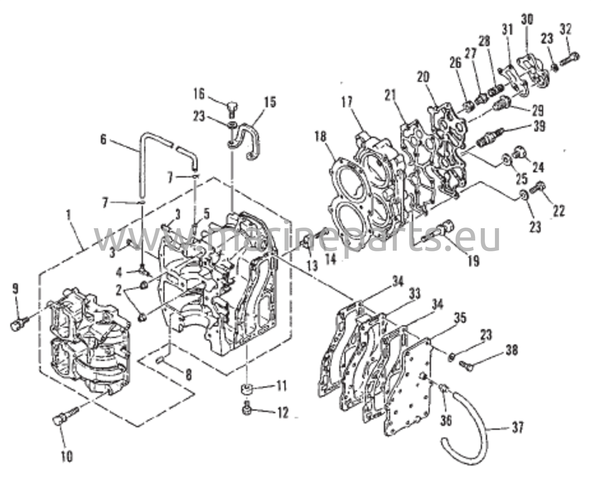 Kampikammio ja Sylinterikansi
