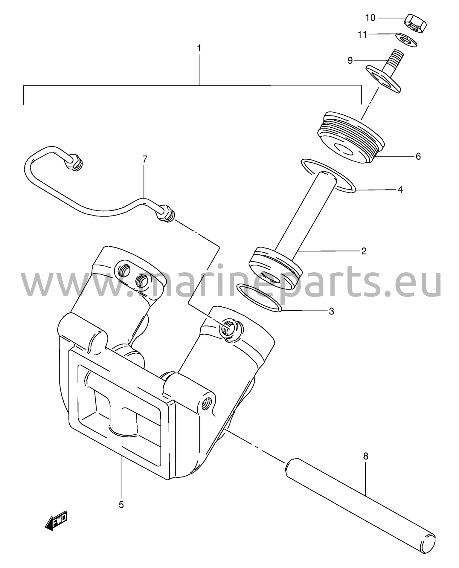 Trimcylinder (–1994) (DT75TC, DT75WT, DT85TC, DT85WT)