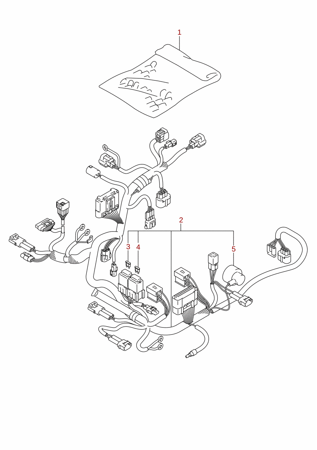 Juhtmestik (DF20ATH) (lisavarustus)