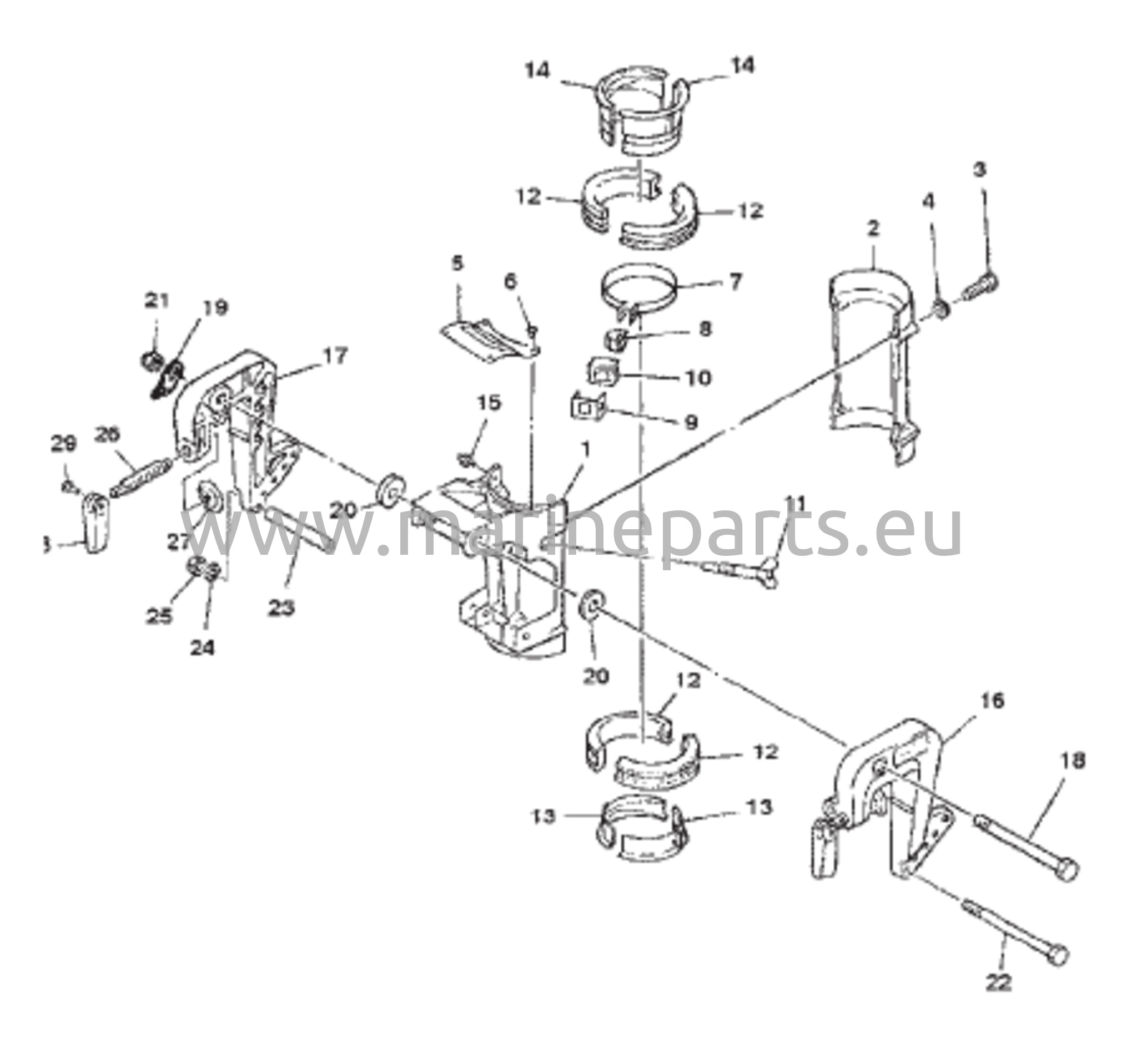 Clamp and Swivel Bracket 