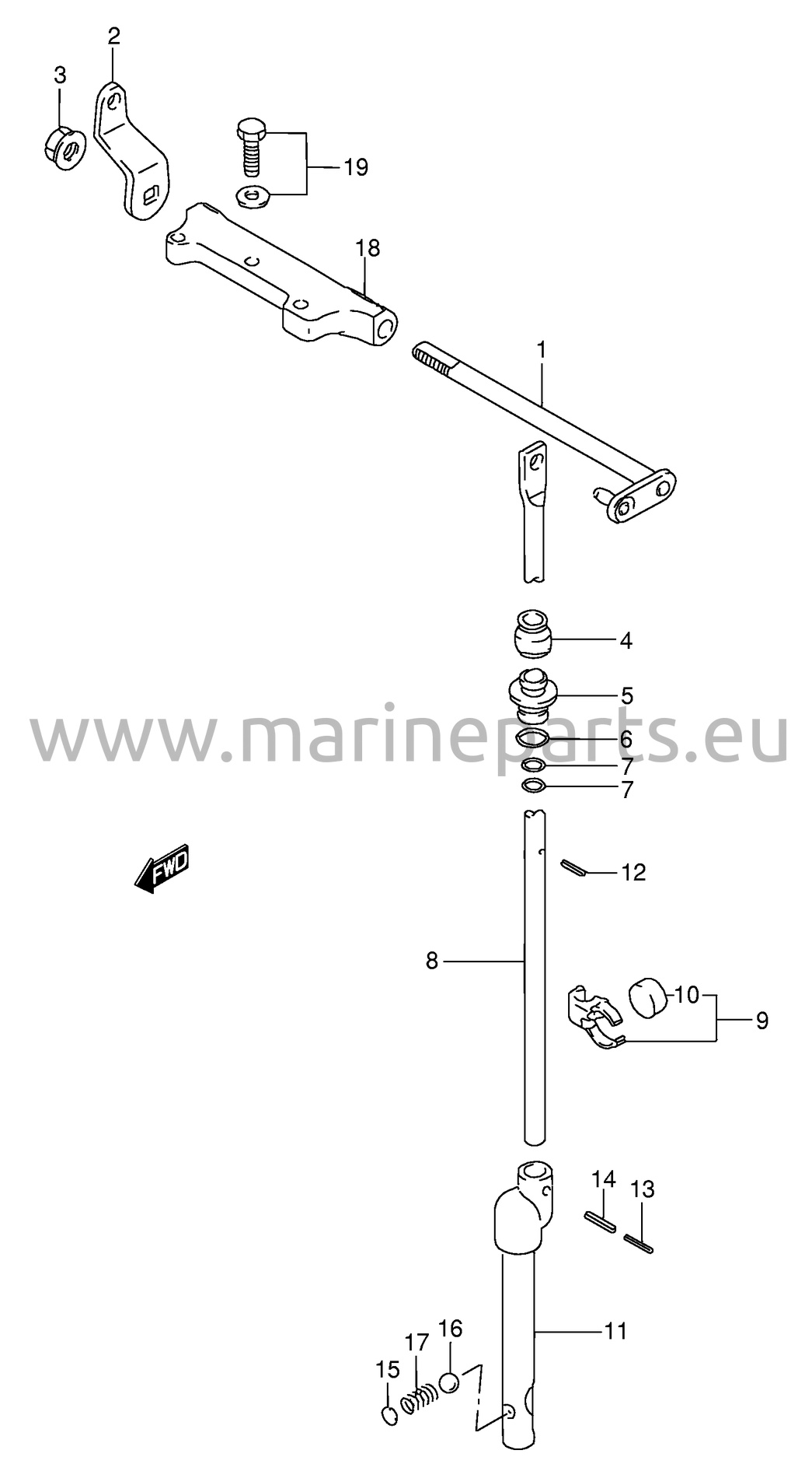 Kobling (DT75TC, DT85TC)