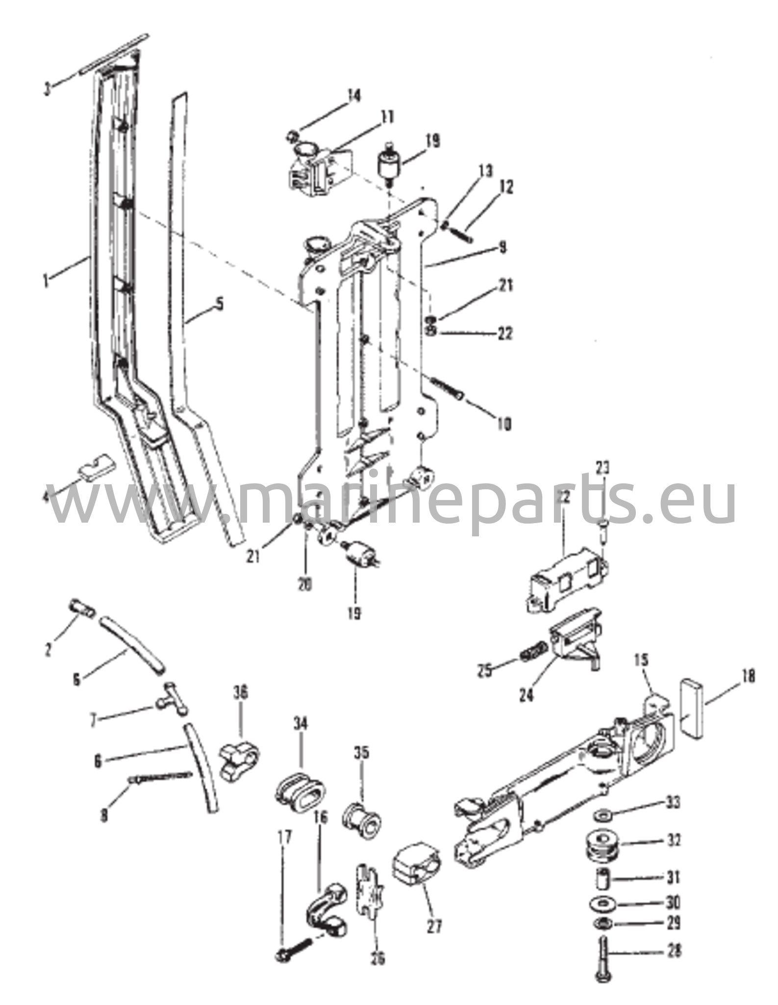 Tuulilasin kiinnitystelineet