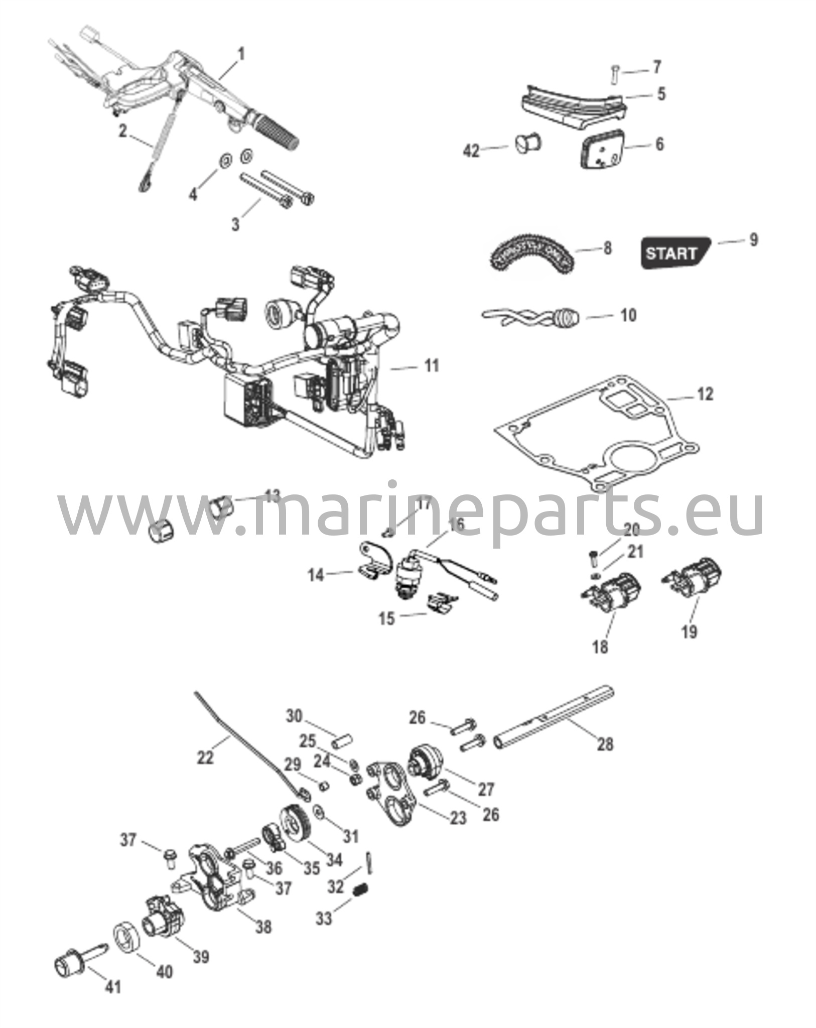 Konverteringssats för fjärrkontrollmodeller till rattstyrningsmodeller 8M